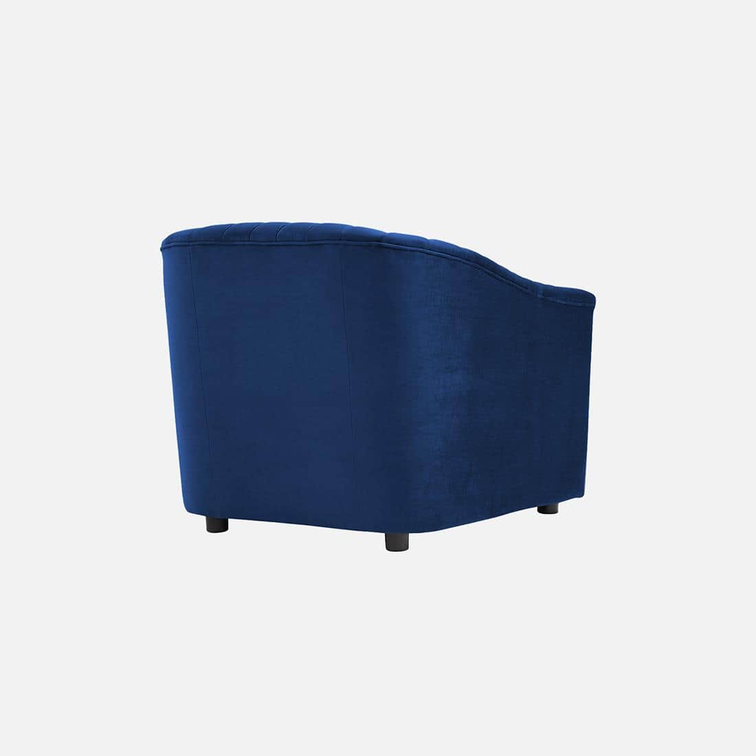 Camro Fabric Sofa (Navy Blue)