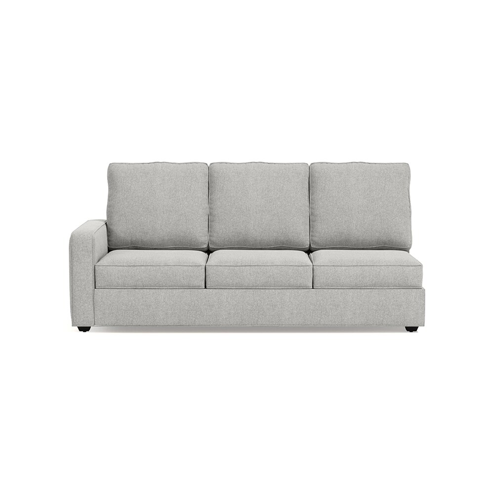 Apollo Compact Sofa (Colour : Vapour Grey, Cushion : Hard, Back Type : High Back, Seating Capacity : Right Aligned 3 Seater + Right Aligned Chaise)