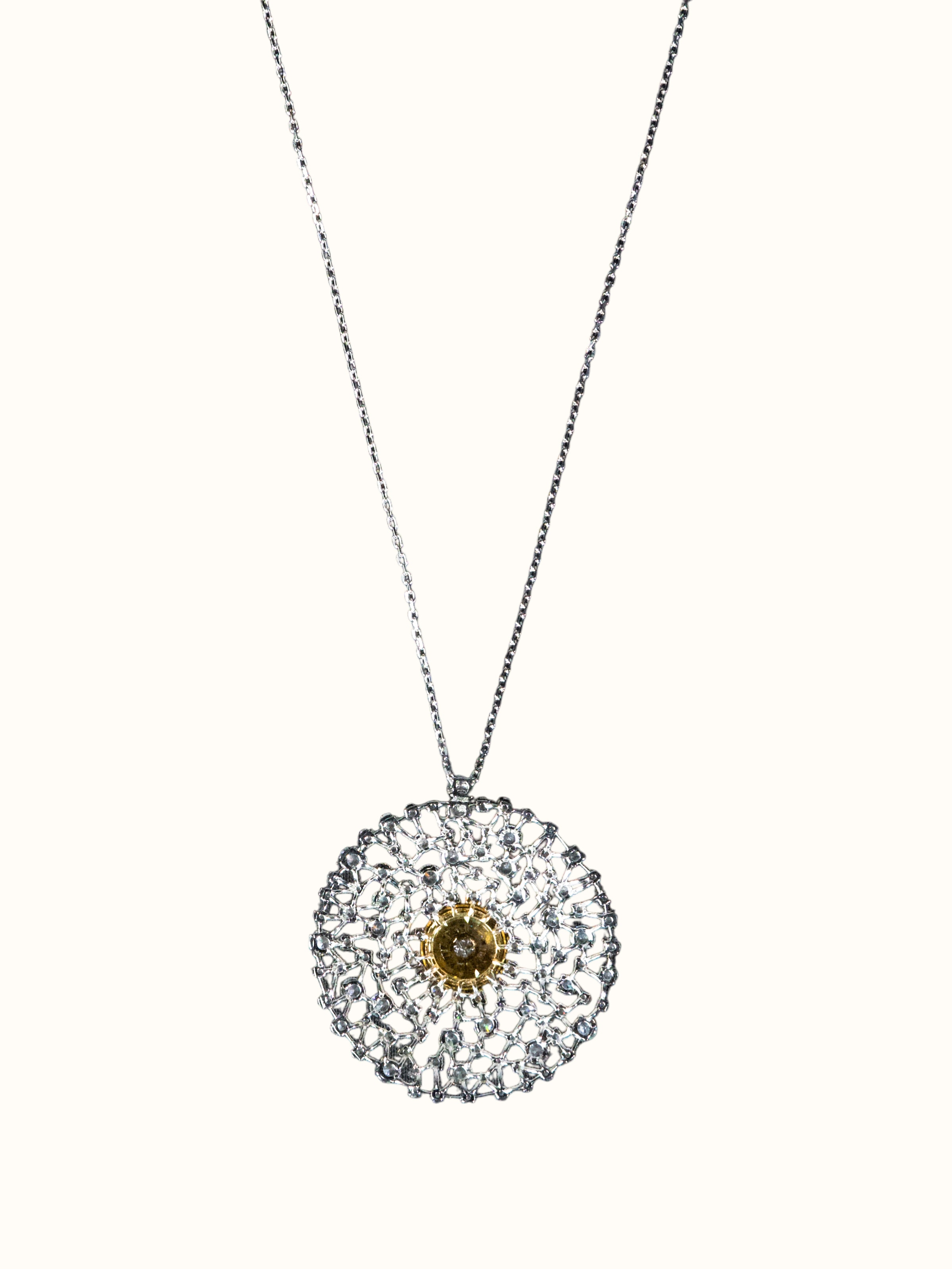 Silver Smithing Pendant & Chain