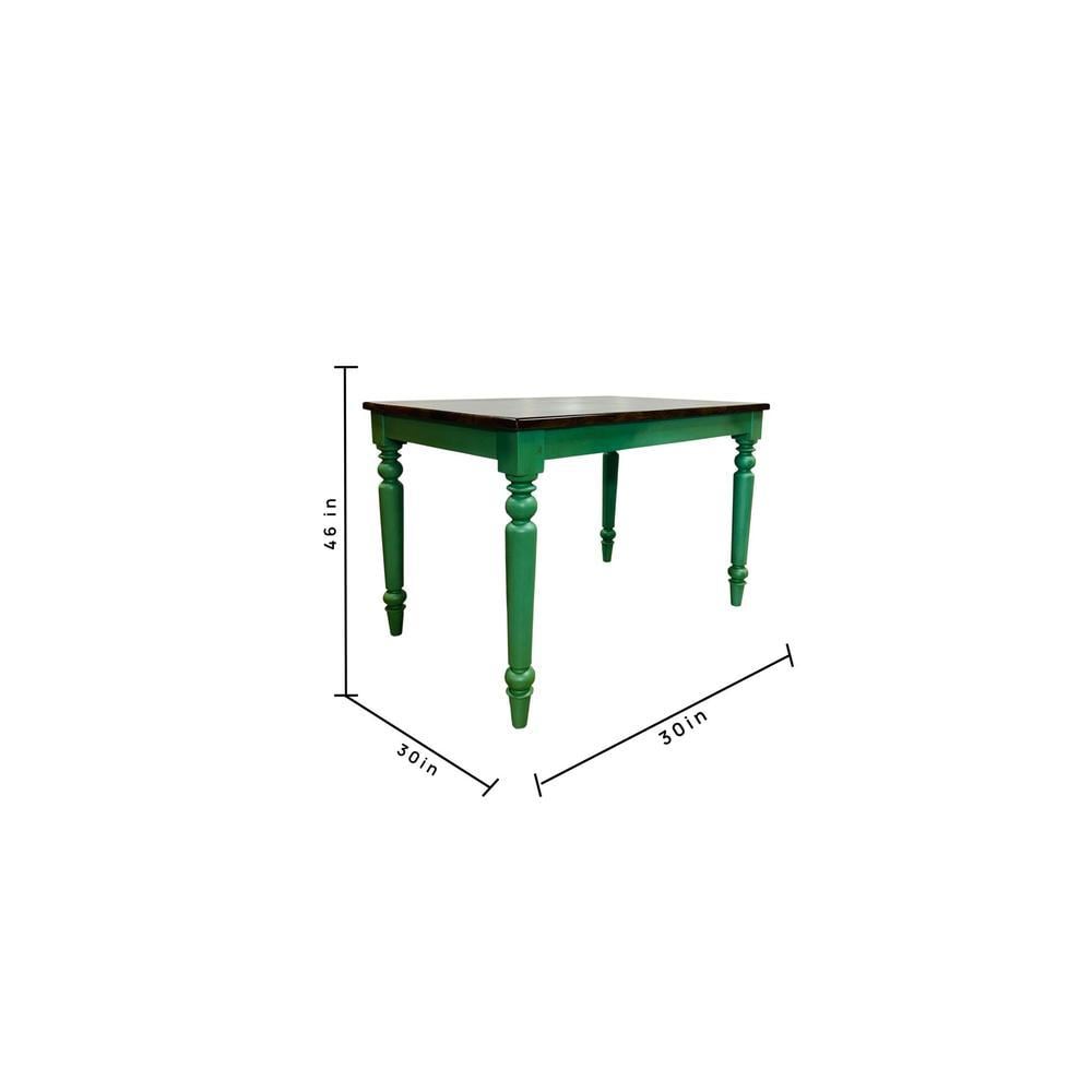 delma solid wood  4 seater Dining table in  Provincial Teak