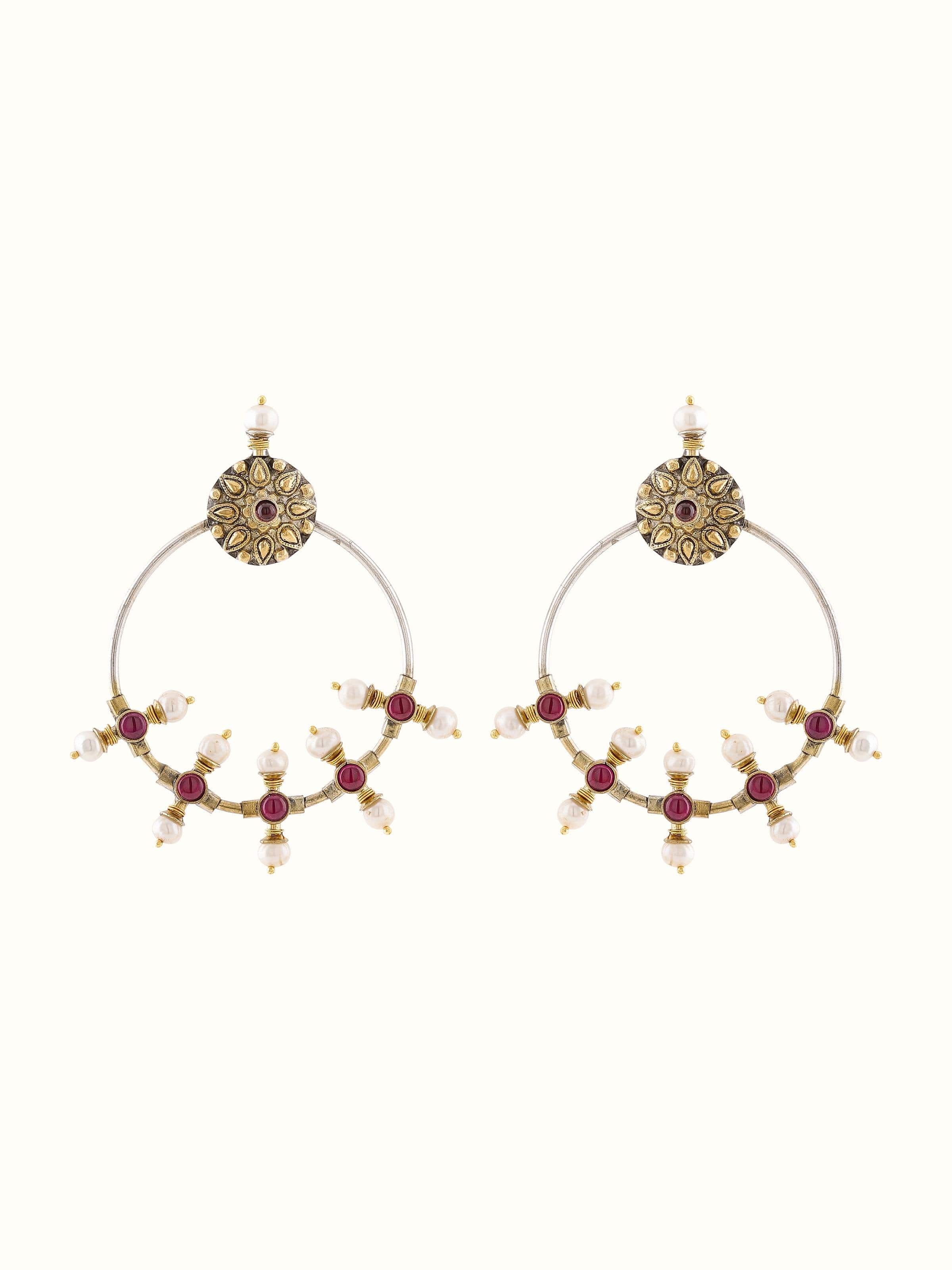 Silver Smithing Chandbalis