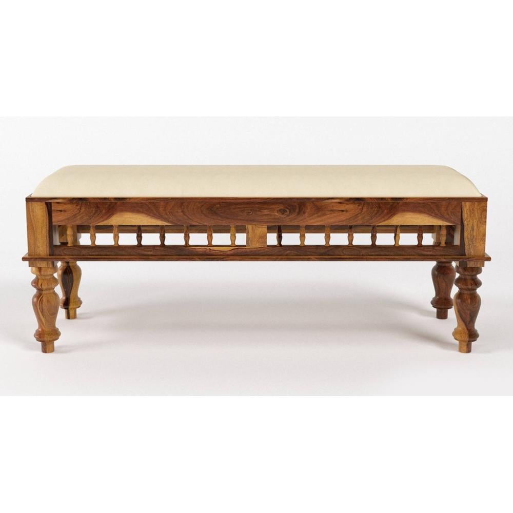 Girli Solid Wood Bench
