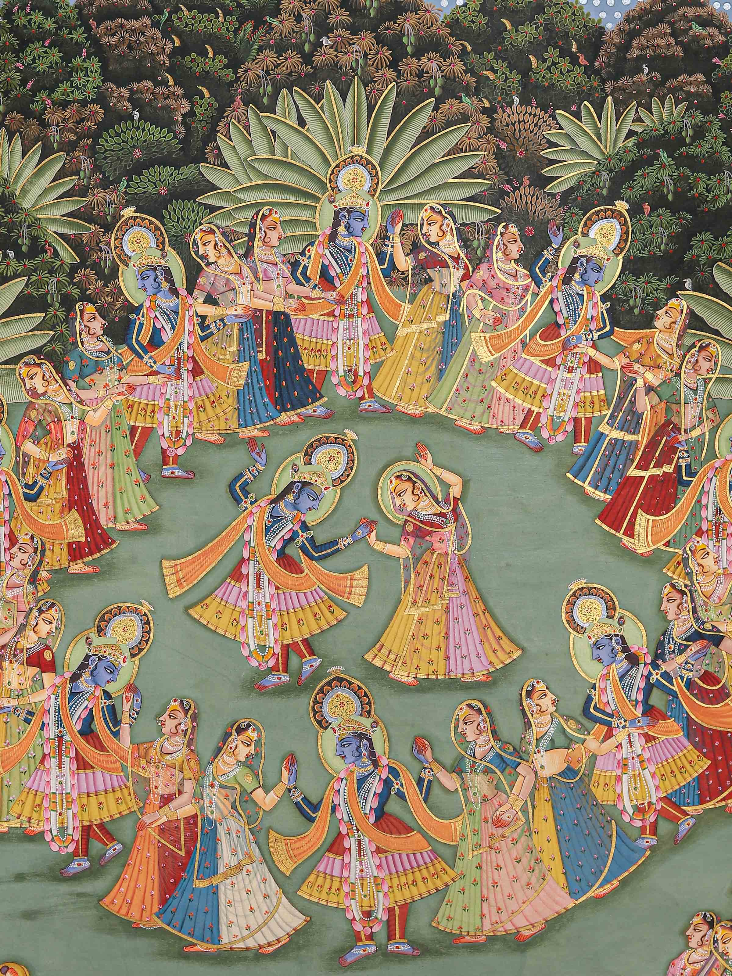 Raas Leela Pichwai Painting
