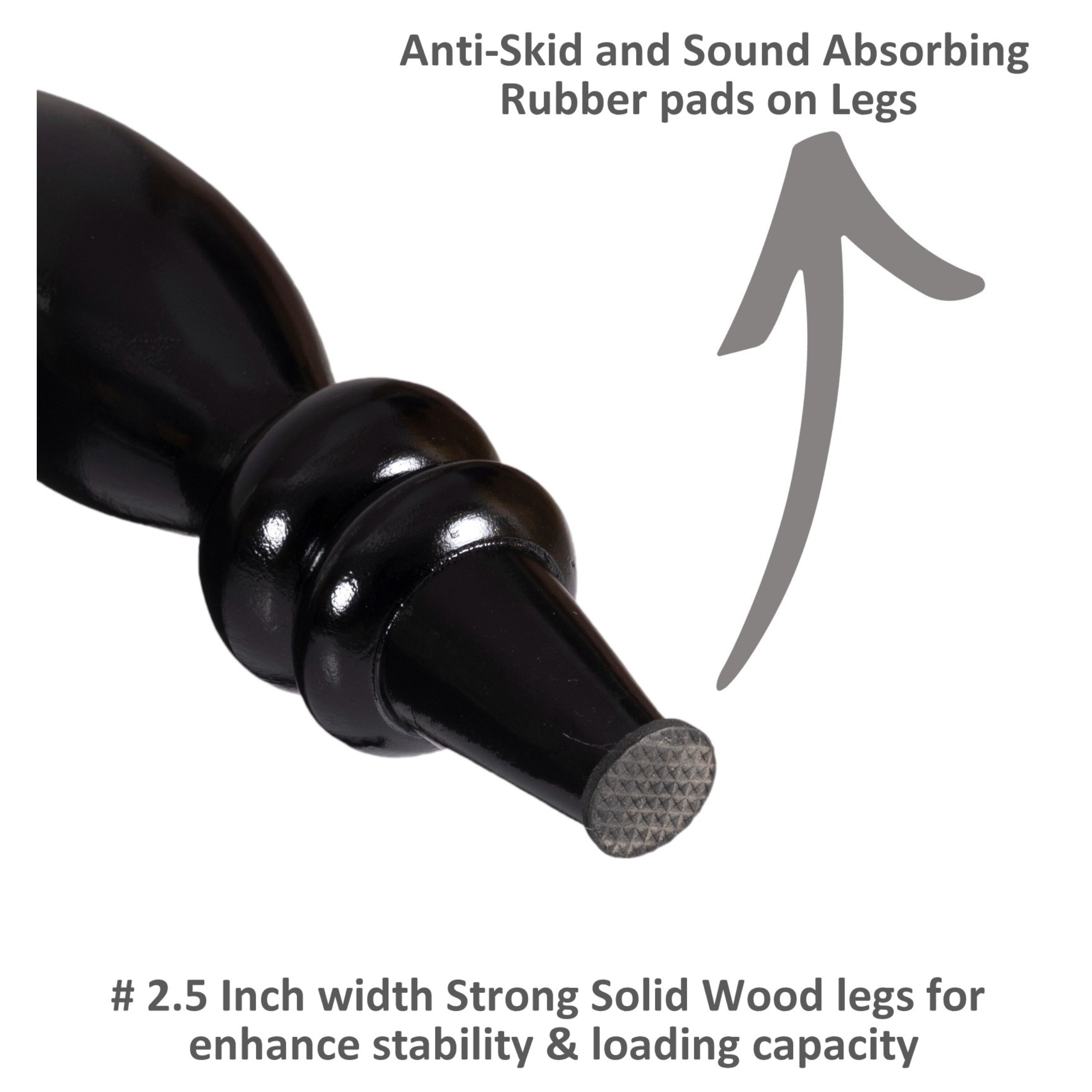 Sydney Sheesham Wood Coffee Table In Mahogany Finish