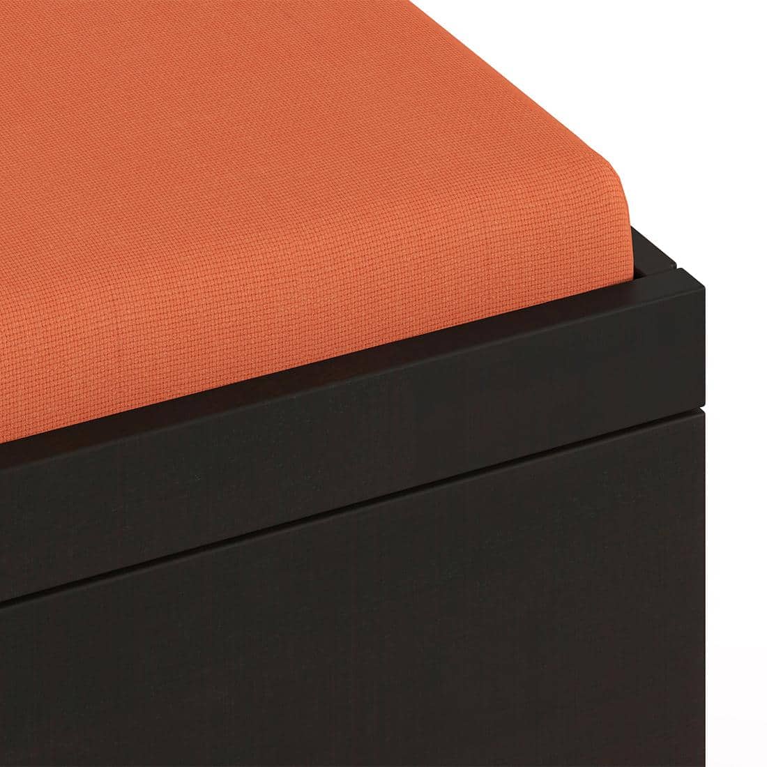 Zephyr Blanket Box In American Walnut Finish