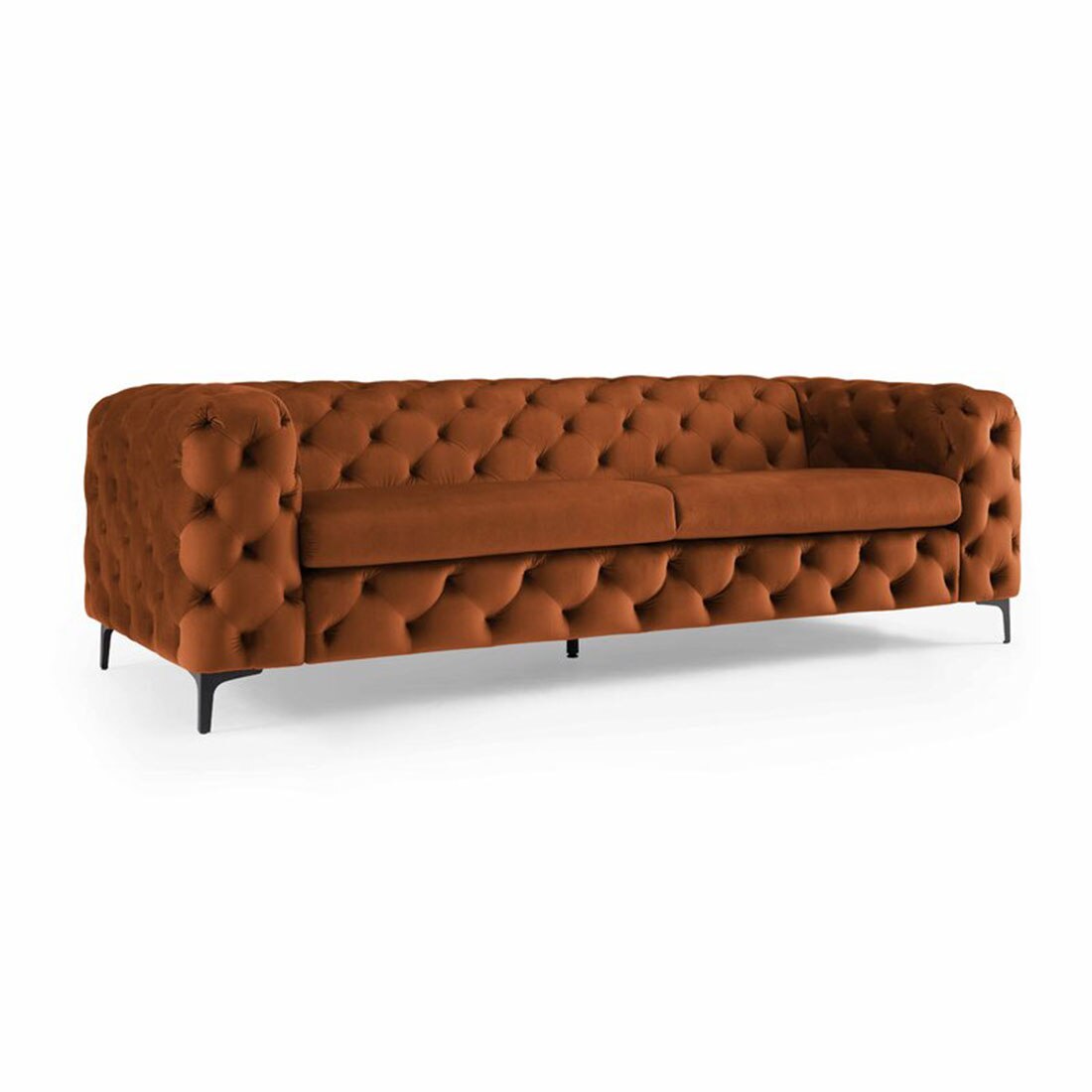 Cherish Fabric Sofa - Tan