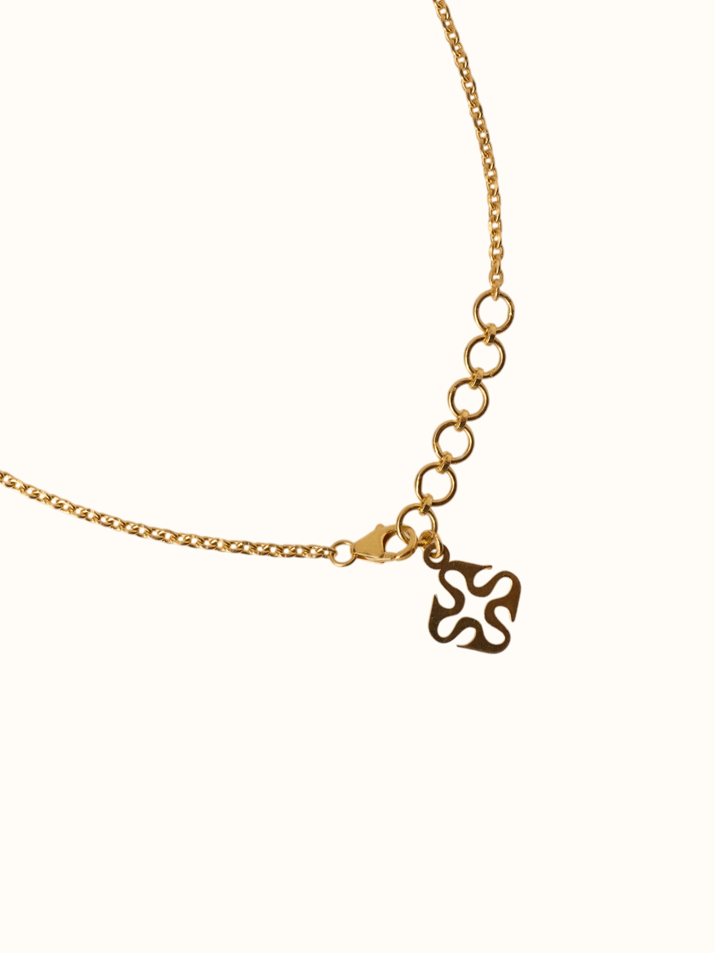 Rosewood Inlaid Silver Pendant & Chain