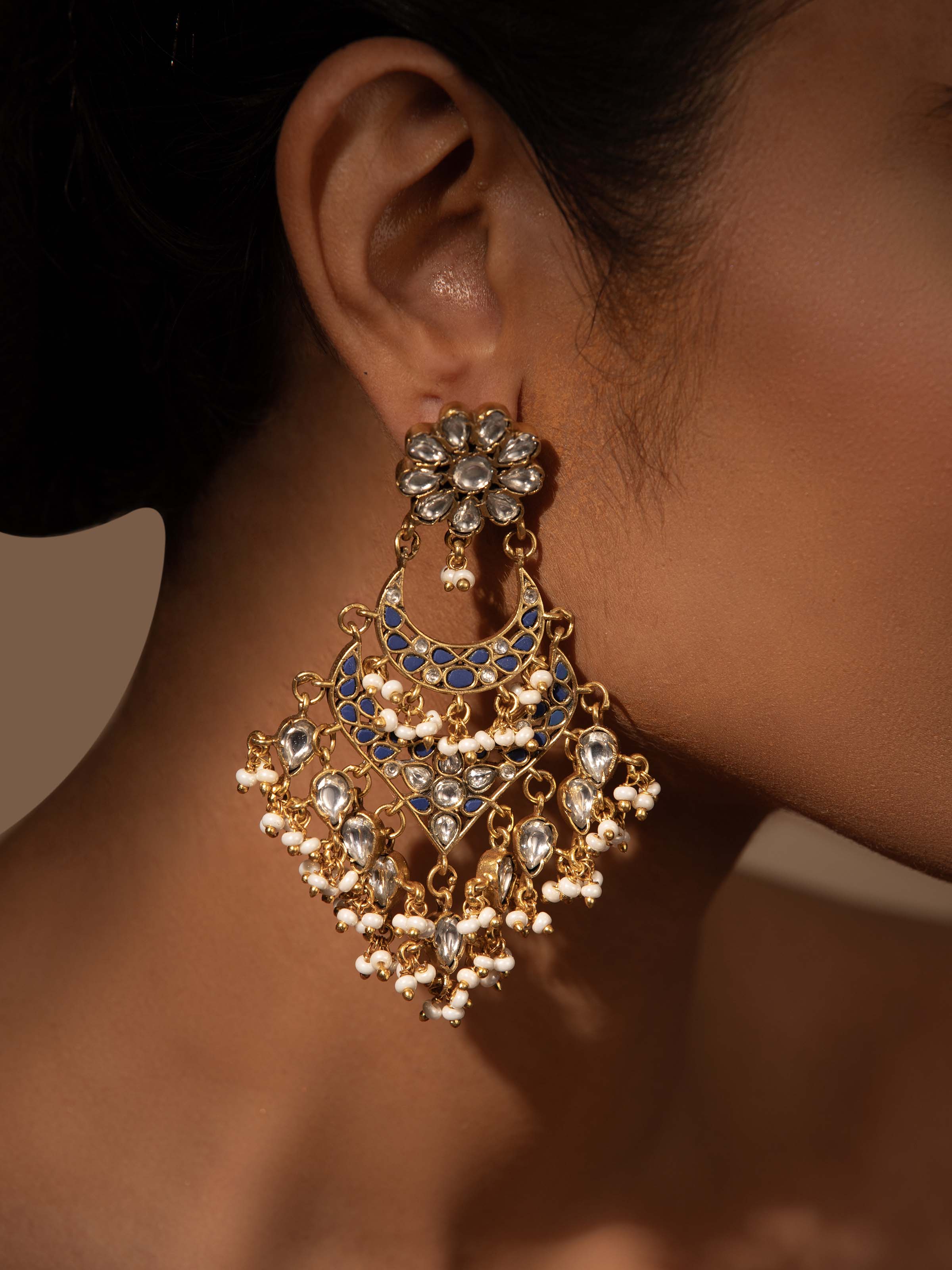 Detailed shot capturing the ornate craftsmanship and design patterns