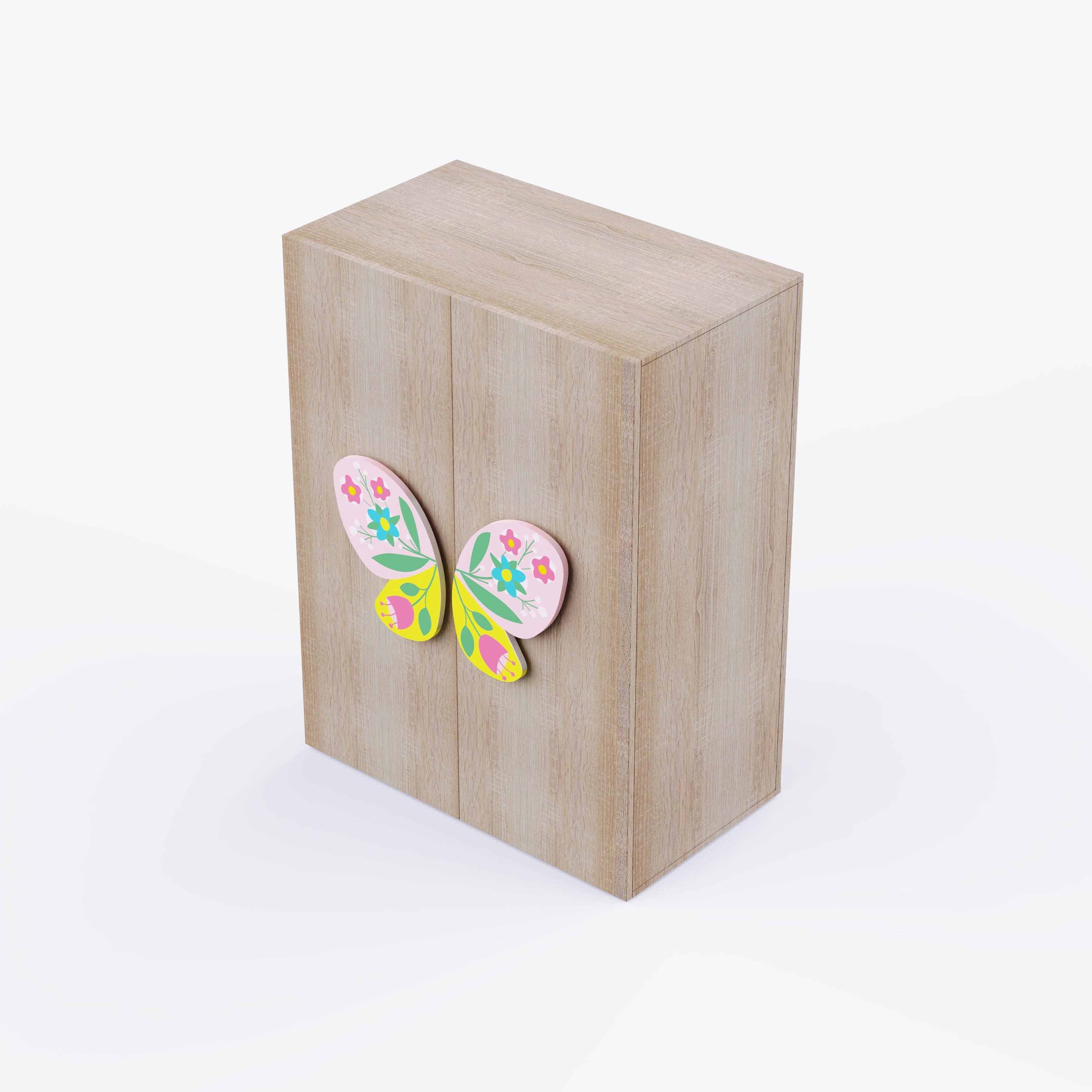 Fly Away Cabinet Storage In Oak Colour