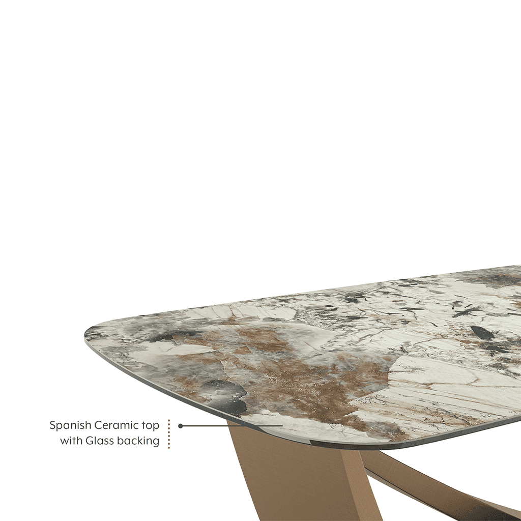 Paloma 6 Seater Spanish Ceramic Dining Table