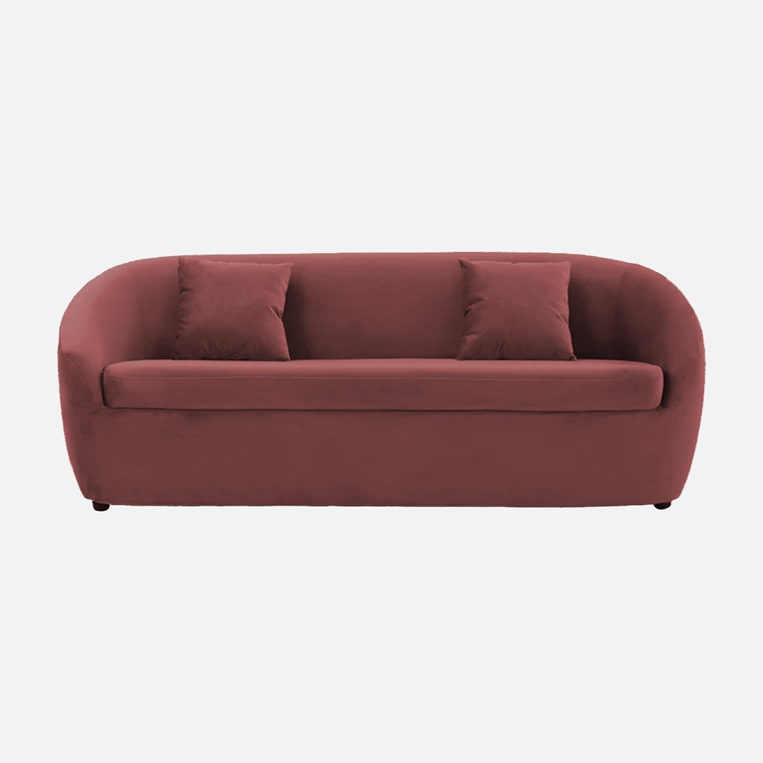 Davis Fabric Sofa (Pink)