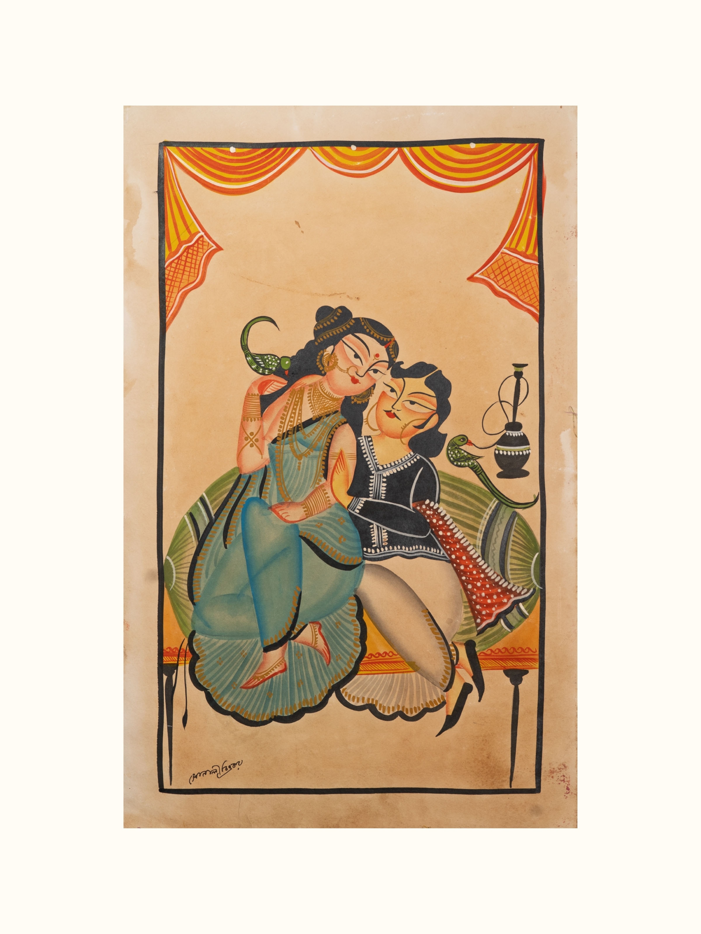 Babu Culture Kalighat Painting