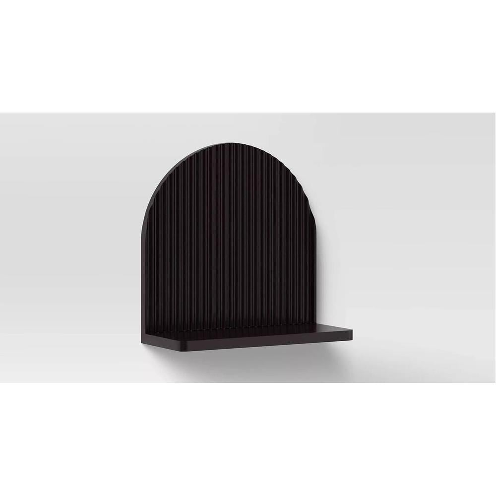 WOODENMOOD Semi Circle Wall Rack