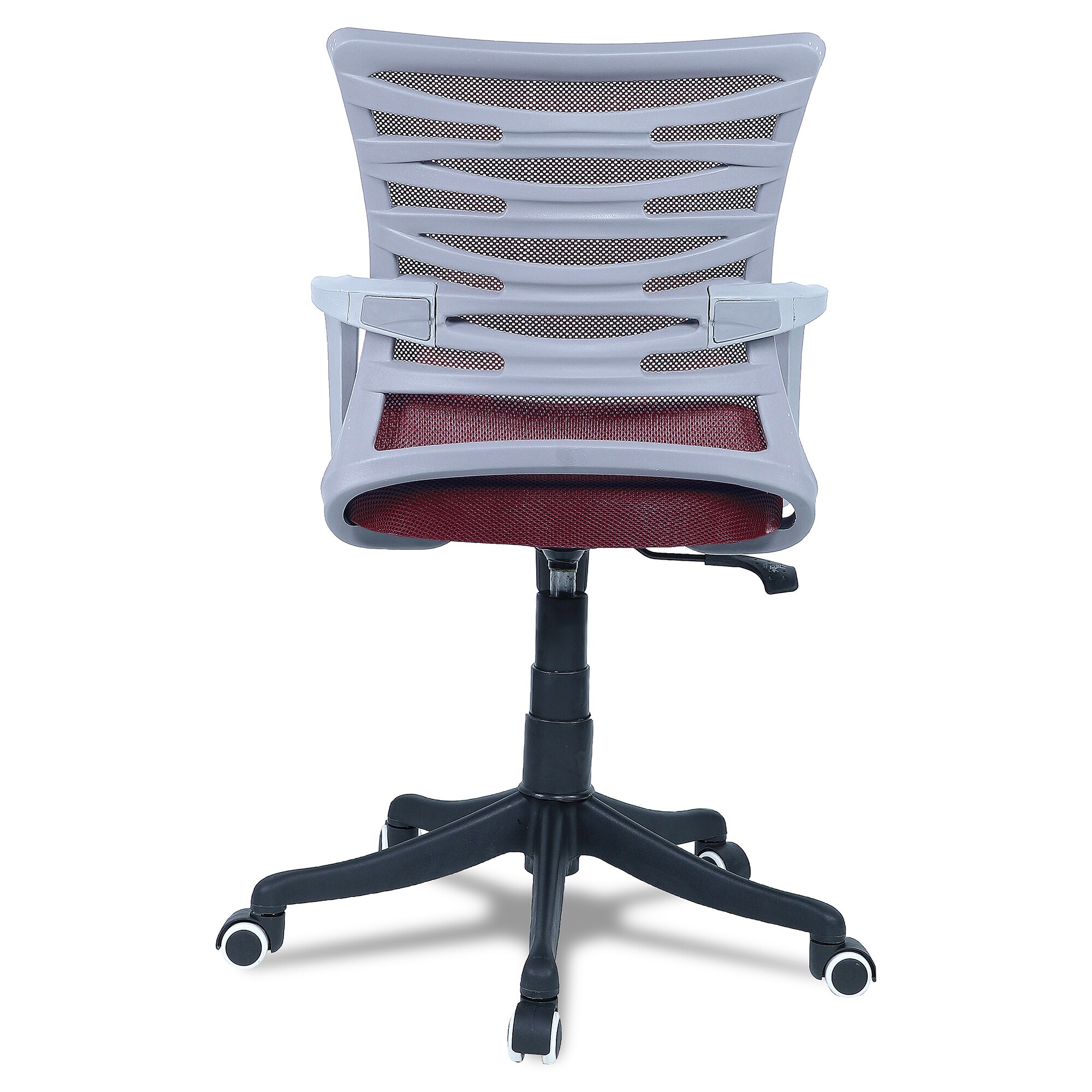 Xxeana Mid Back Ergonomic Chair in Maroon Colour