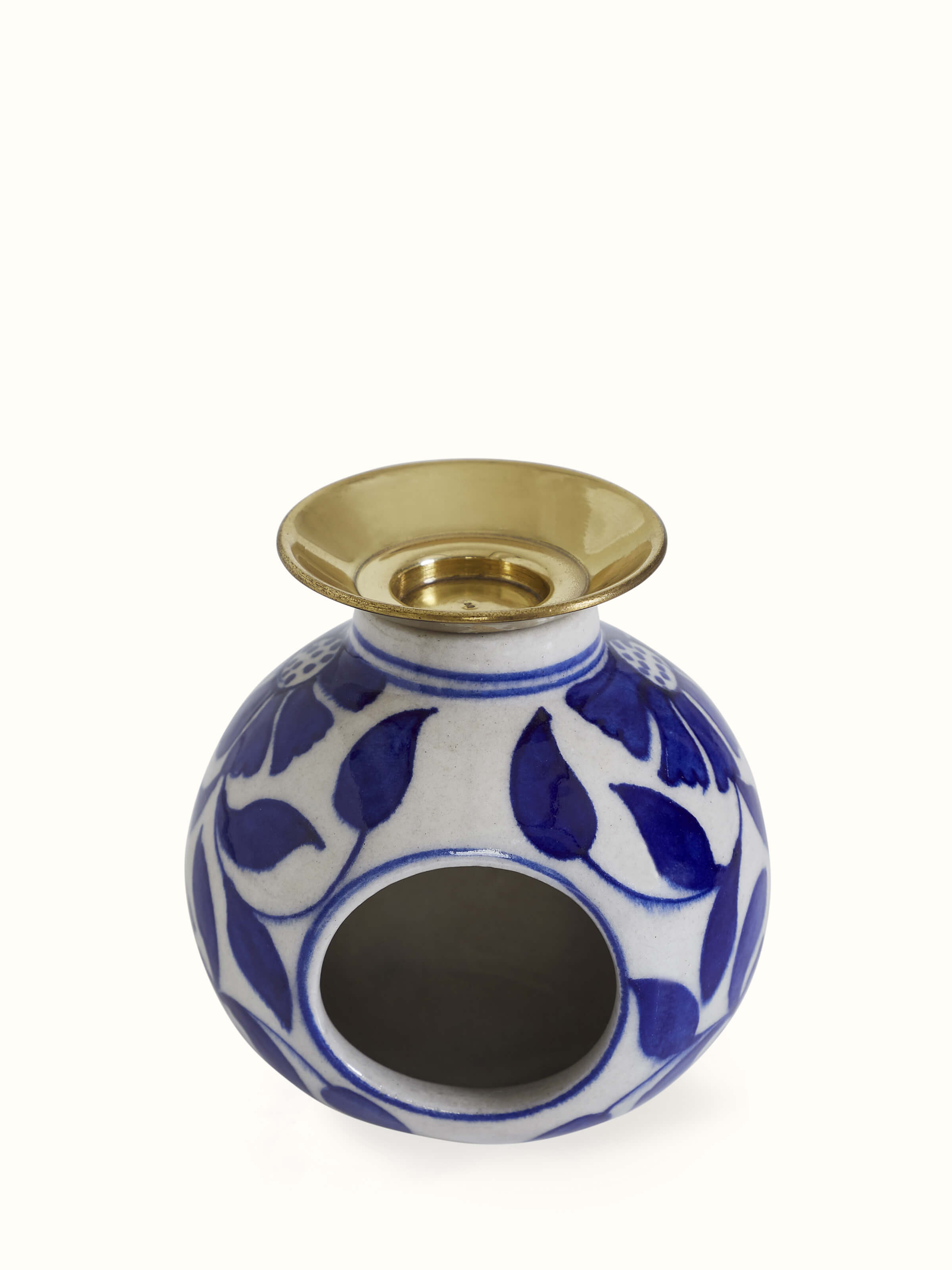 Blue Pottery Ceramic Aroma Oil Burner