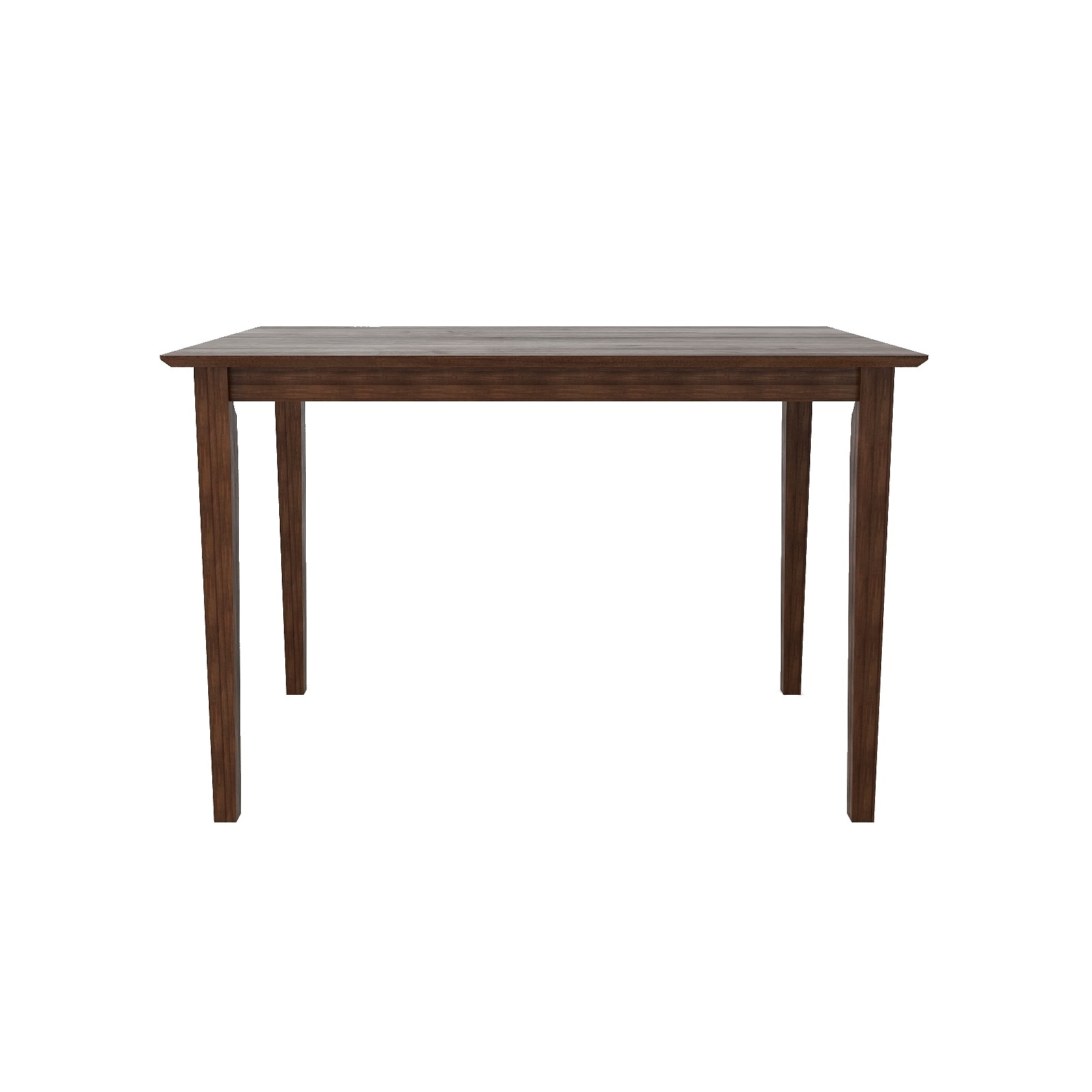 Monterey 4 Seater Dining Set with 1 Bench and 2 Chairs (Rubberwood, Dark Cappuccino Finish)