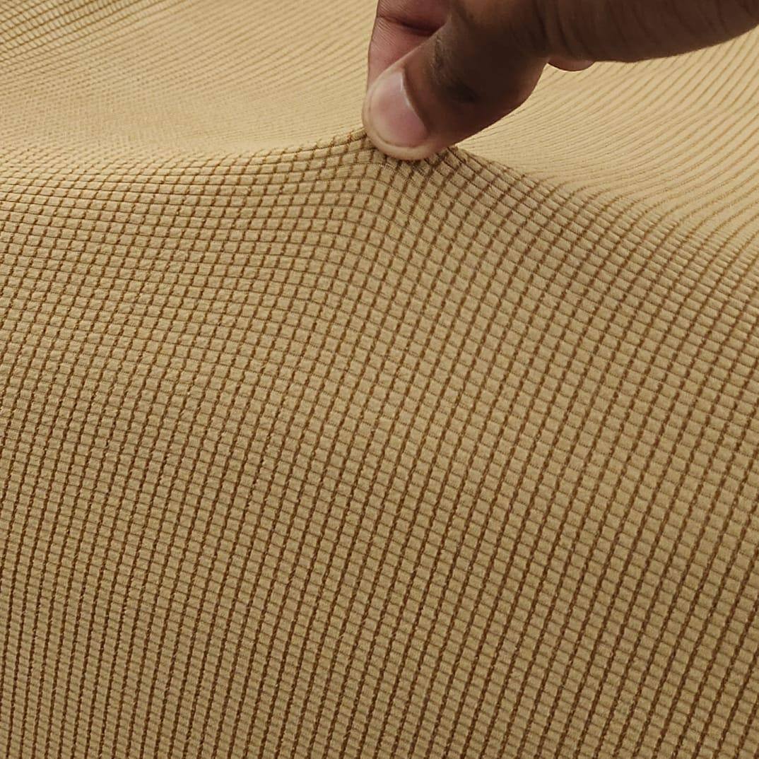 Right Aligned 3 Seater Right Aligned Chaise Golden  Sofa Cover