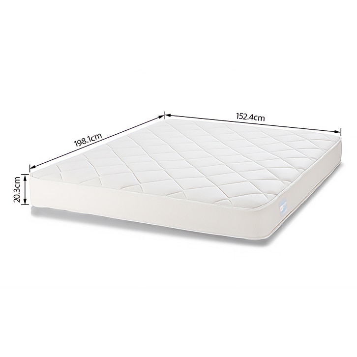 Cloud Pocket Spring Queen Size Mattress with HD Foam (Mattress Thickness : 8 Inches, Mattress Dimensions : 78 x 60 in)