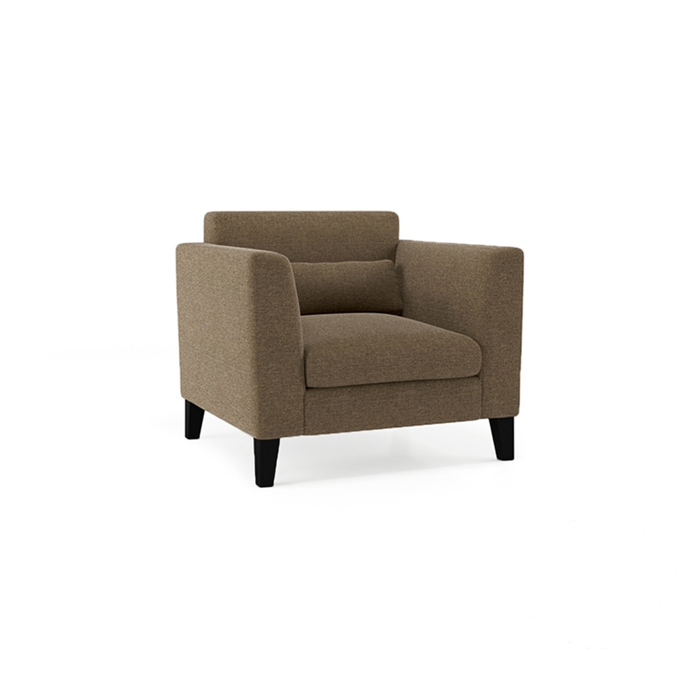 Lewis 1 Seater Fabric Sofa in Dune Colour