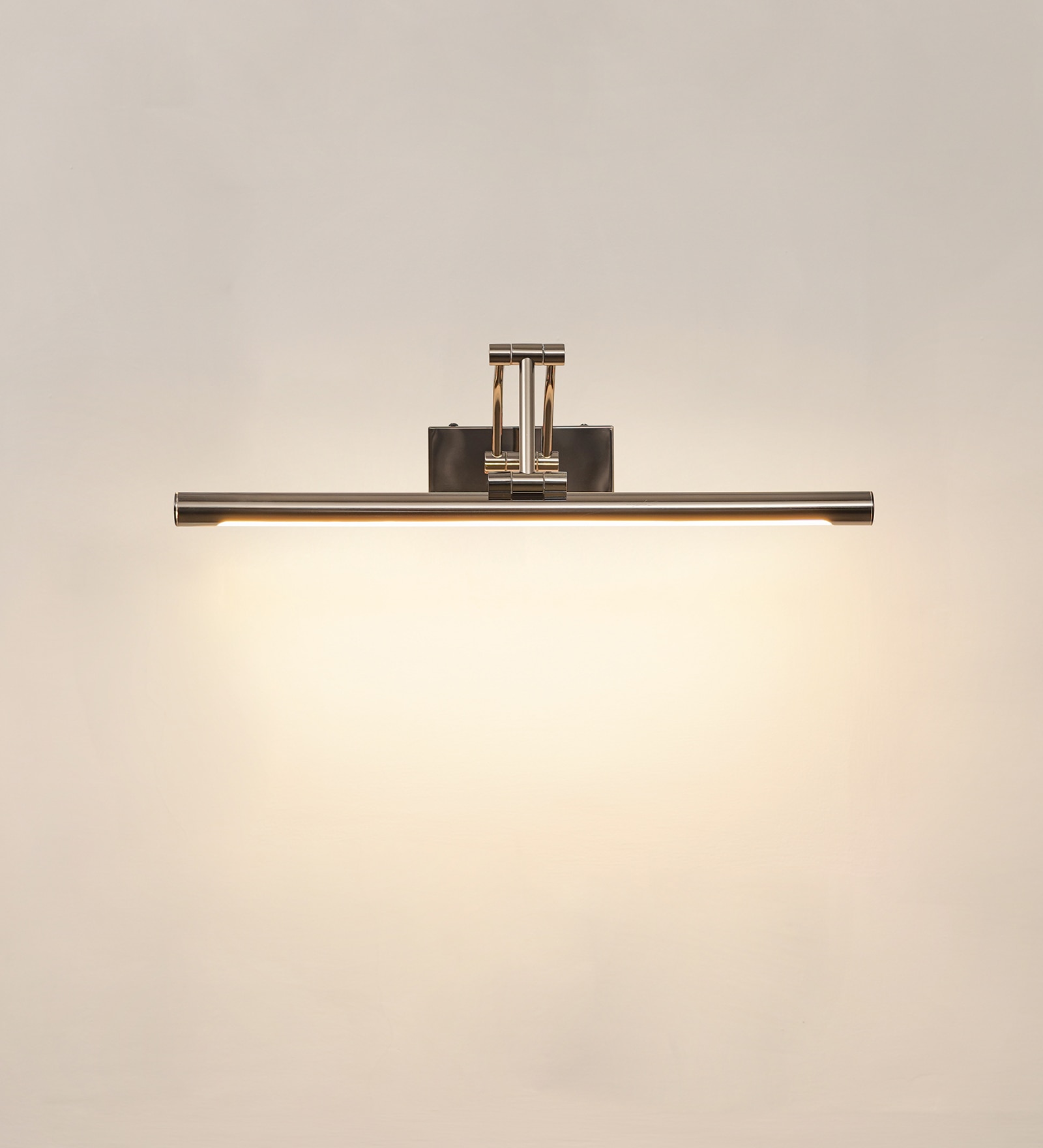 Rosalyn 3 Colour Led Adjustable Swivel Picture Light In Pearl Black Finish