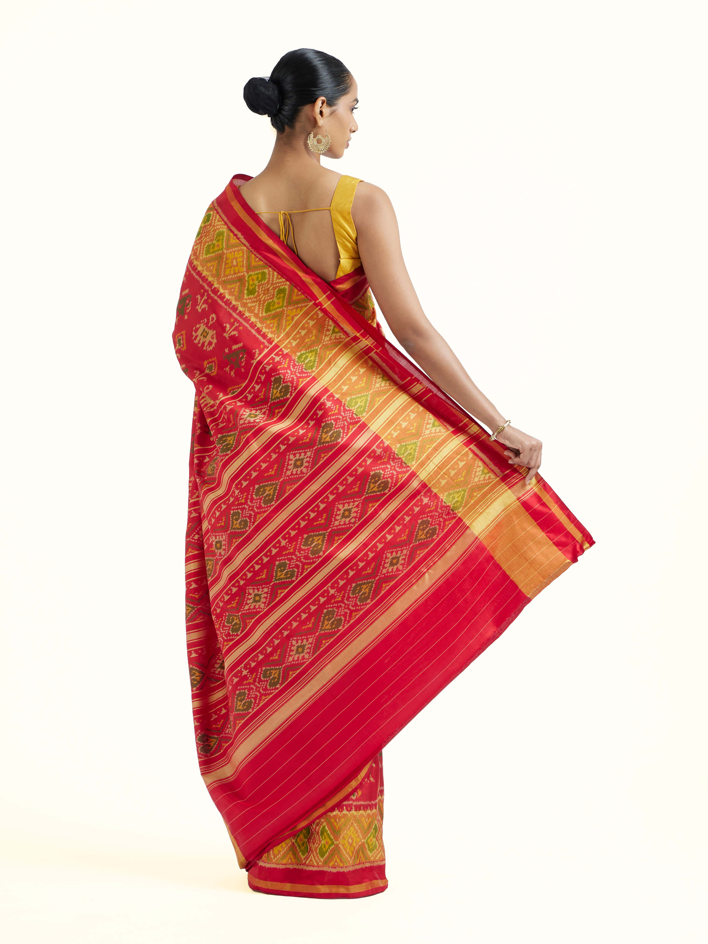 Rajkot Patola Ikat Saree