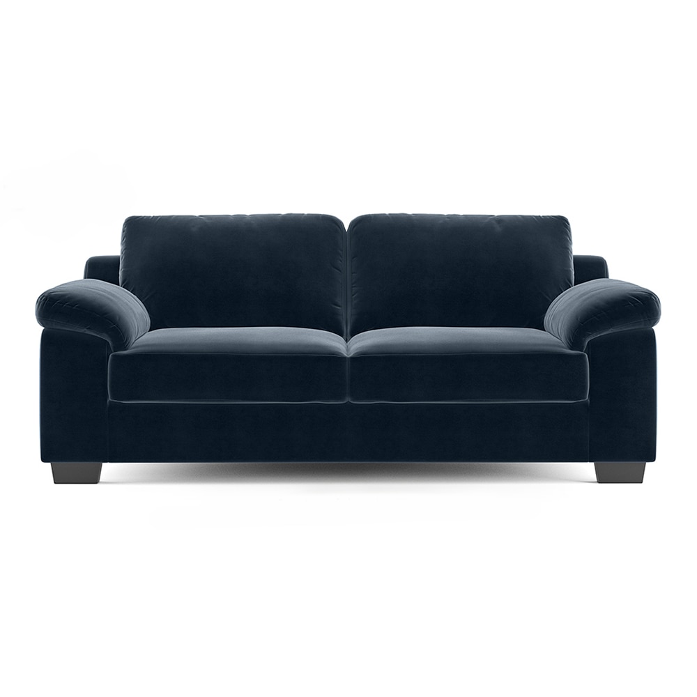 Esquel Sofa Set (Colour: Sea Port Blue Velvet, Seater: 3+2+1)