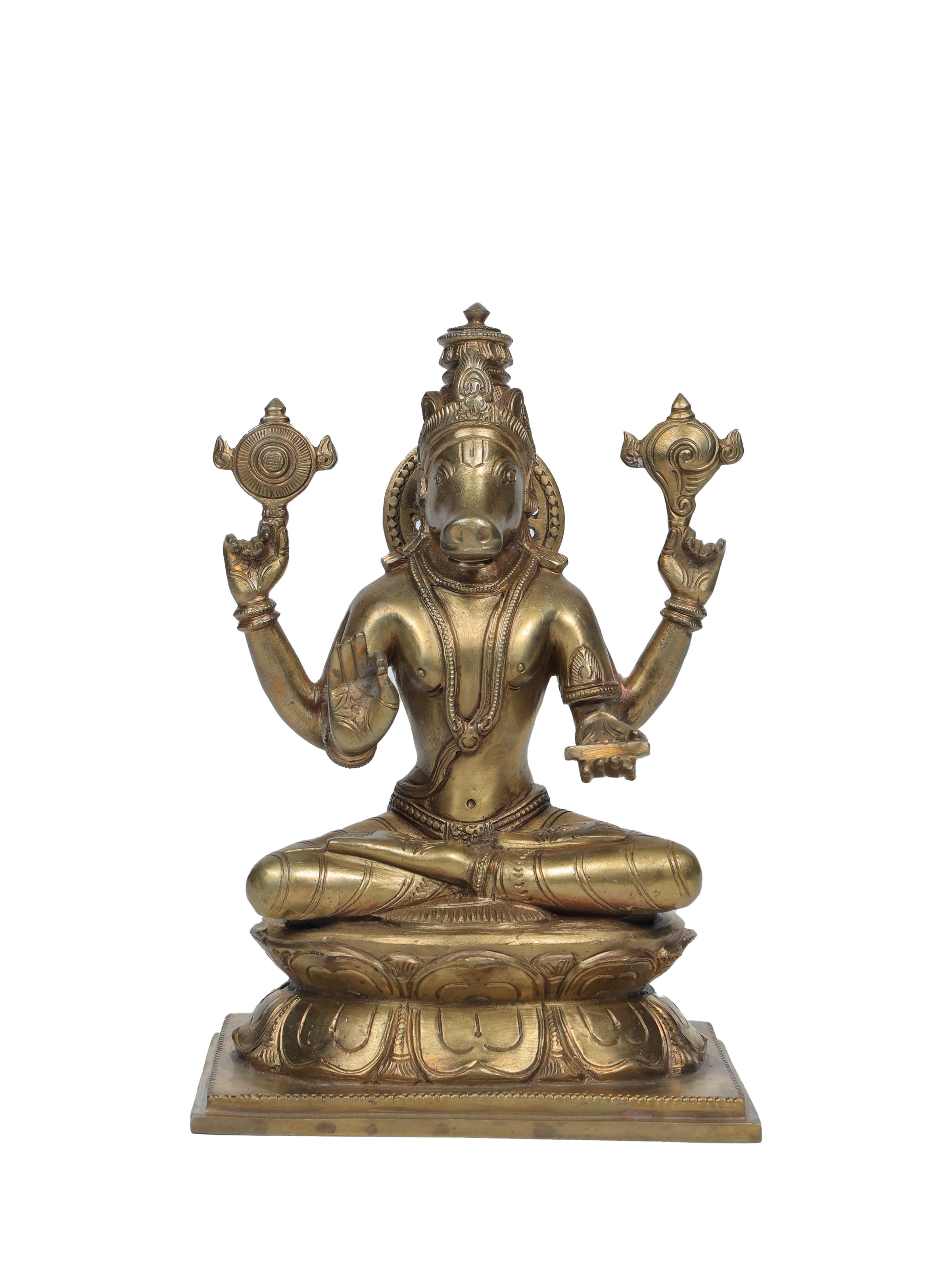 Bronze Cast Hayagriva Idol