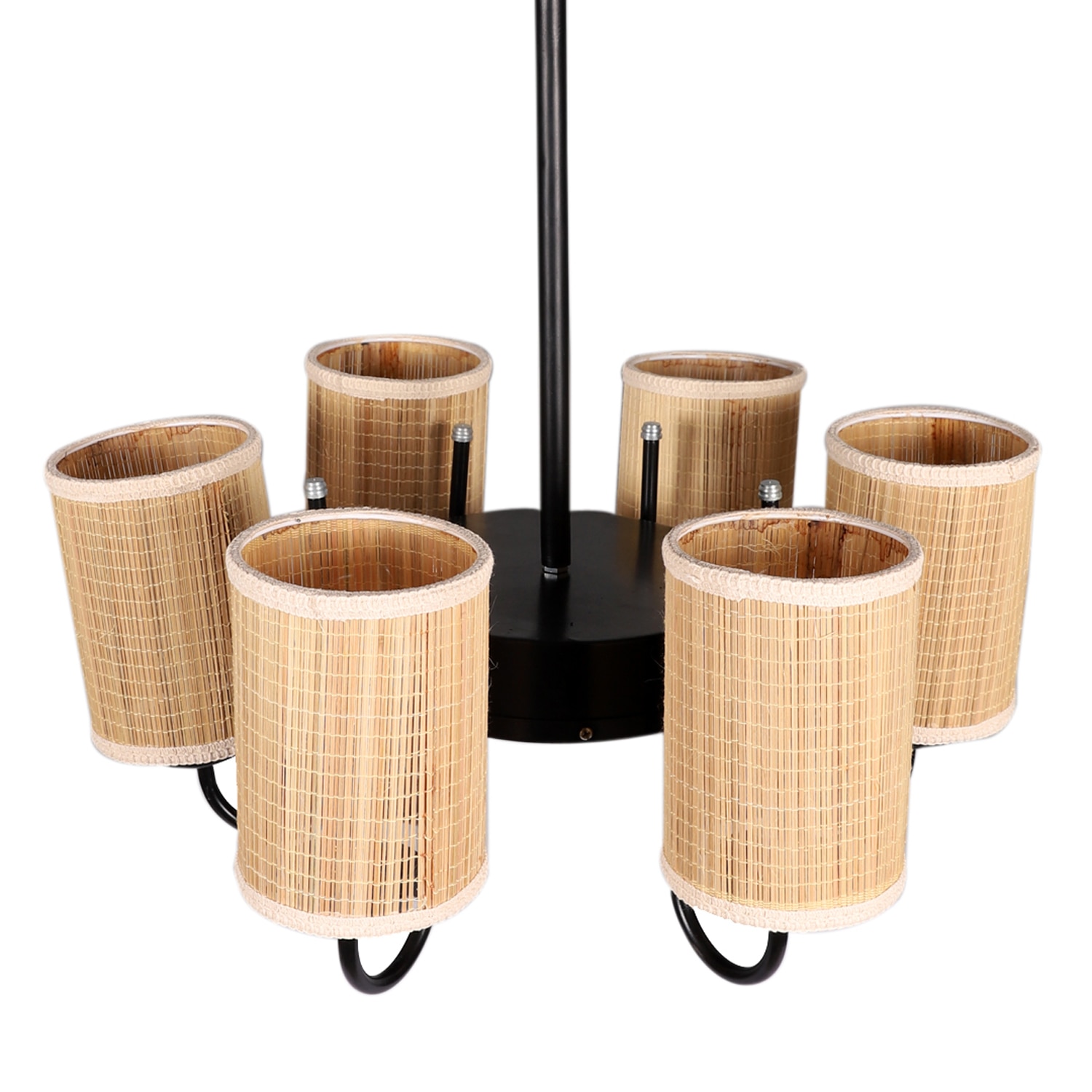 Devansh Dual Gold Metal  Wallmounted Lamp With Cotton Off-White Shade