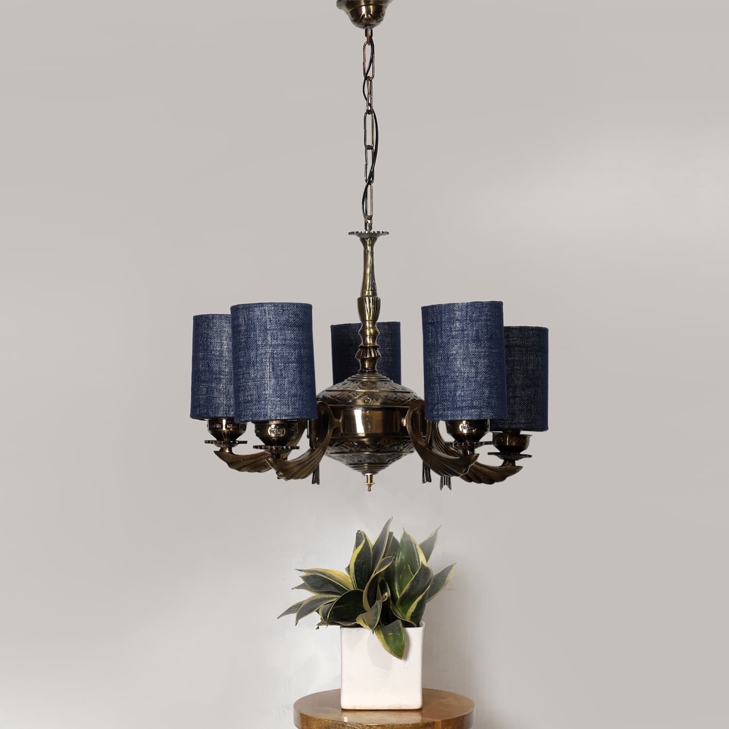Devansh Solid Wood Electric Wall Light in Multi Colour with Multi Shade Count of 1 Light
