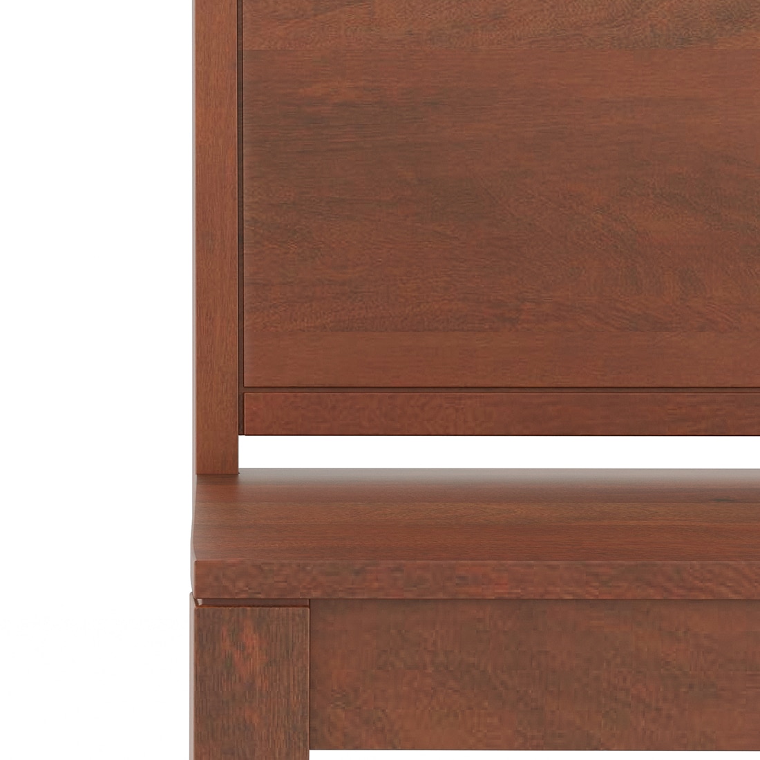 Atlas Solid Wood Dining Chair in Honey Finish