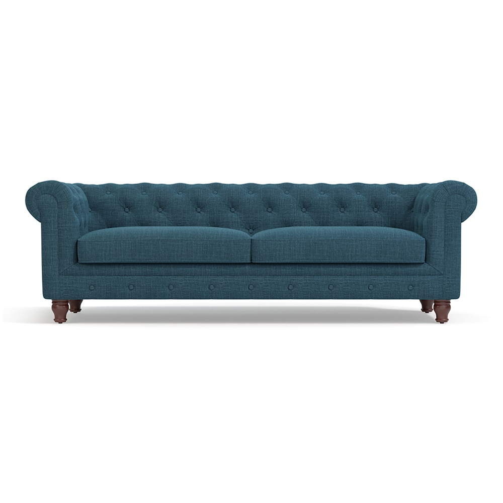 Winchester Sofa Set (Colour : Colonial Blue , Seater : 3+1+1)