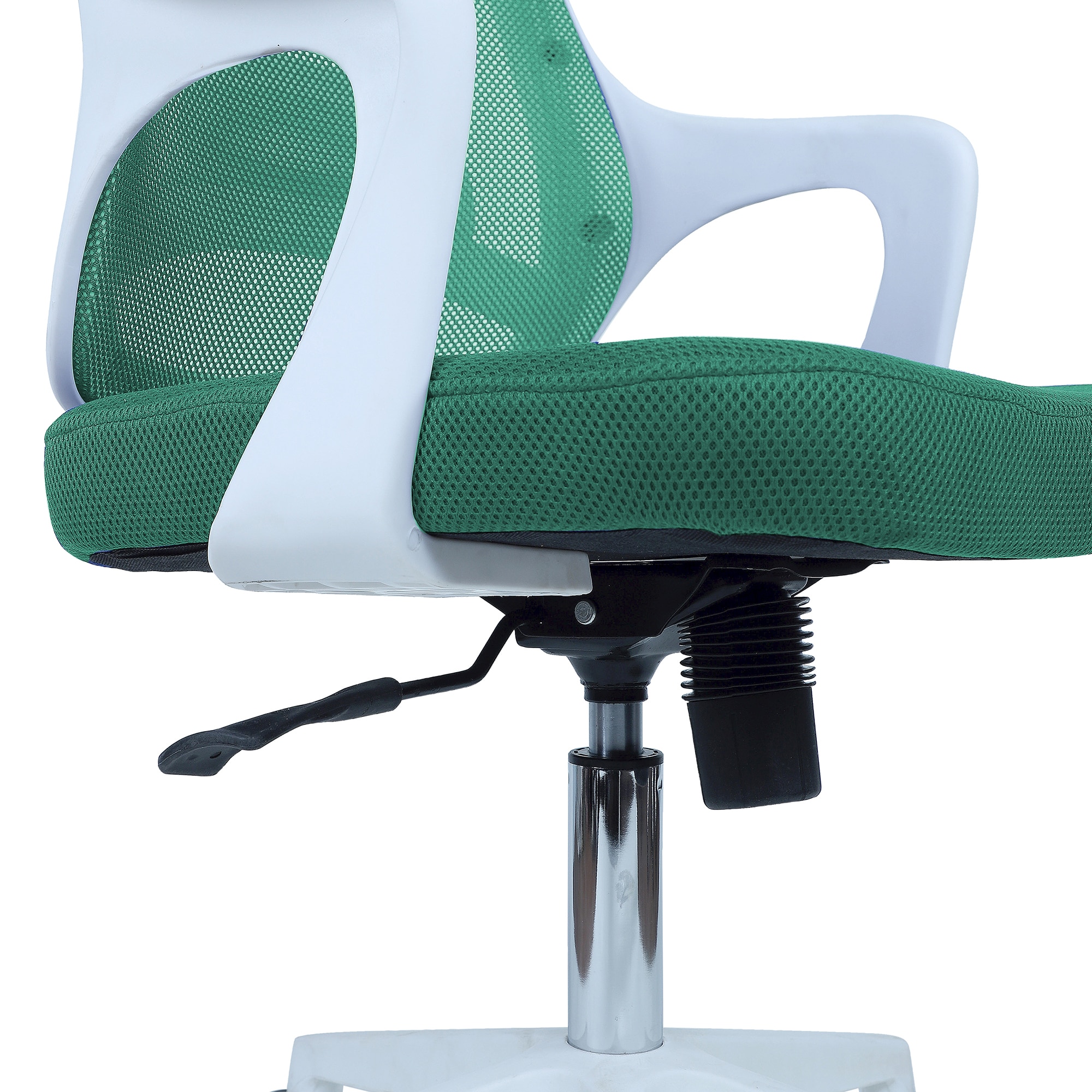 Xeanea Mid Back Ergonomic Chair in Dark Green Colour
