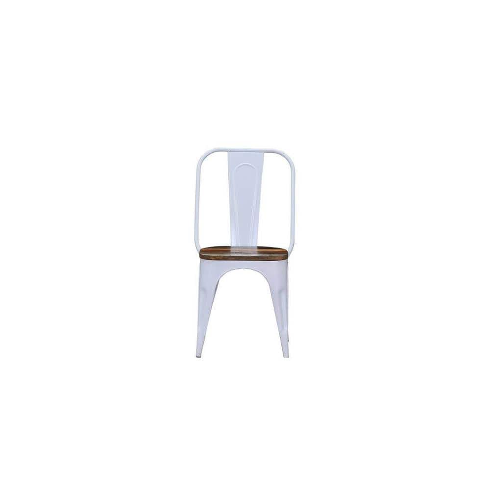 Olliver Swivel Metal Dining Chair in Glossy Finish