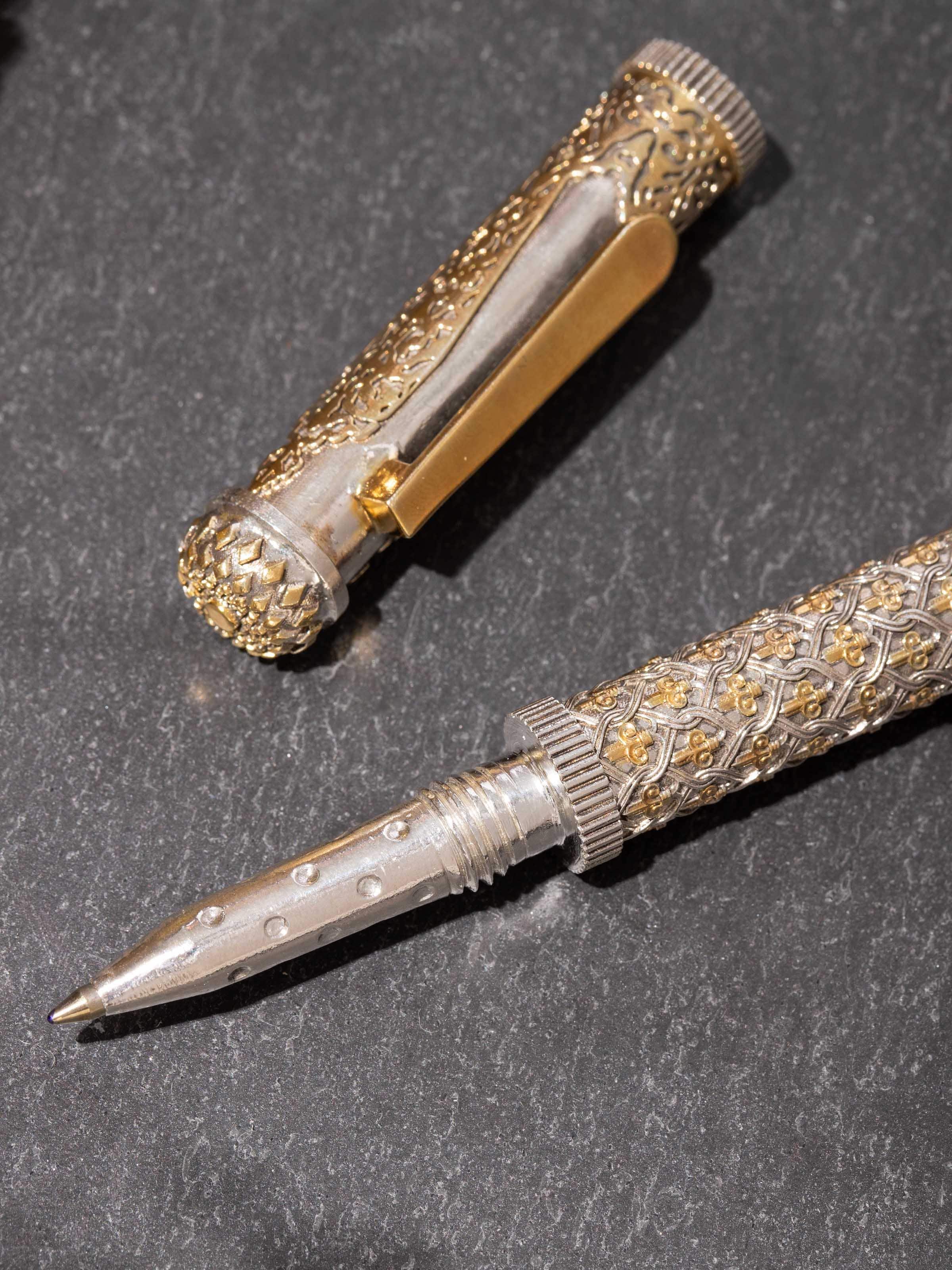 Silver Smithing Silver Pen