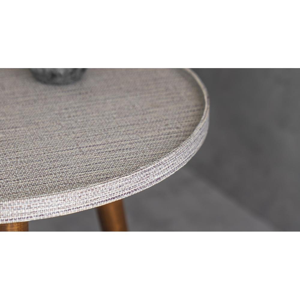 Weave Round Nesting Tables with Wooden Legs, Side Tables, Wooden Tables, Living Room Decor by A Tiny Mistake