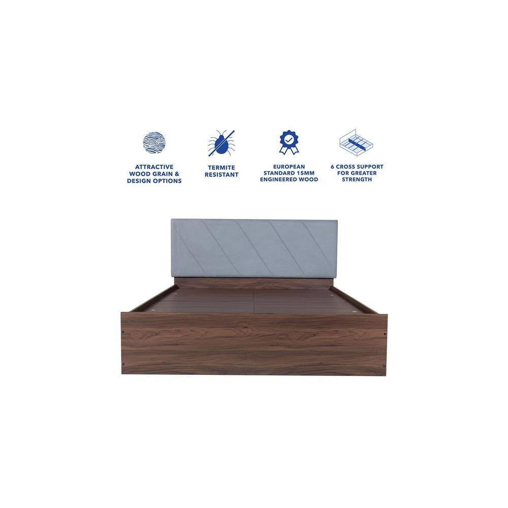 Sutra Bed With Premium Leatherette Fabric And Box Storage Queen Bed