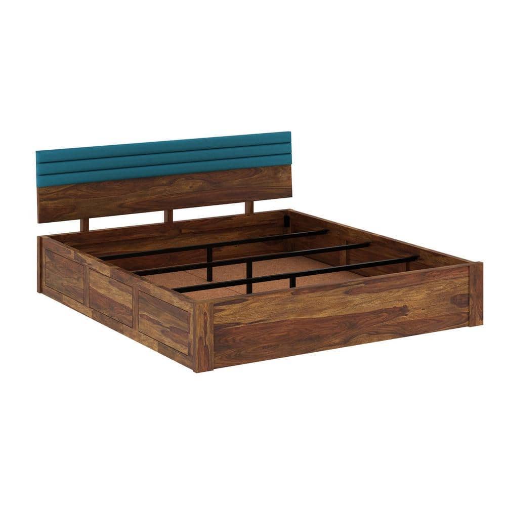 Woodland Retreat Solid Wood King Size Box Storage Bed
