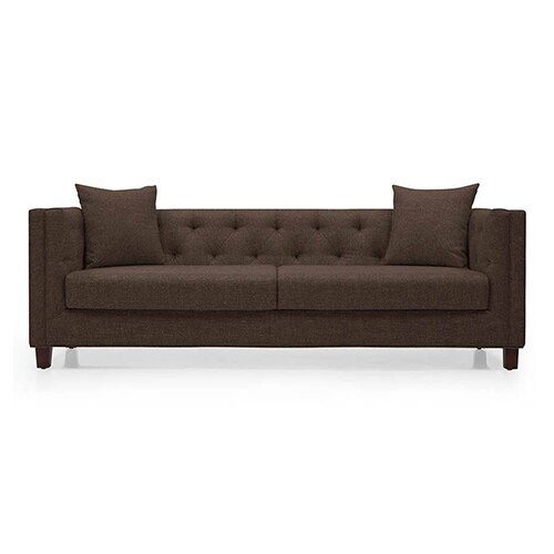 Windsor Sofa Set (Colour : Mocha Brown , Seater : 3+1+1)