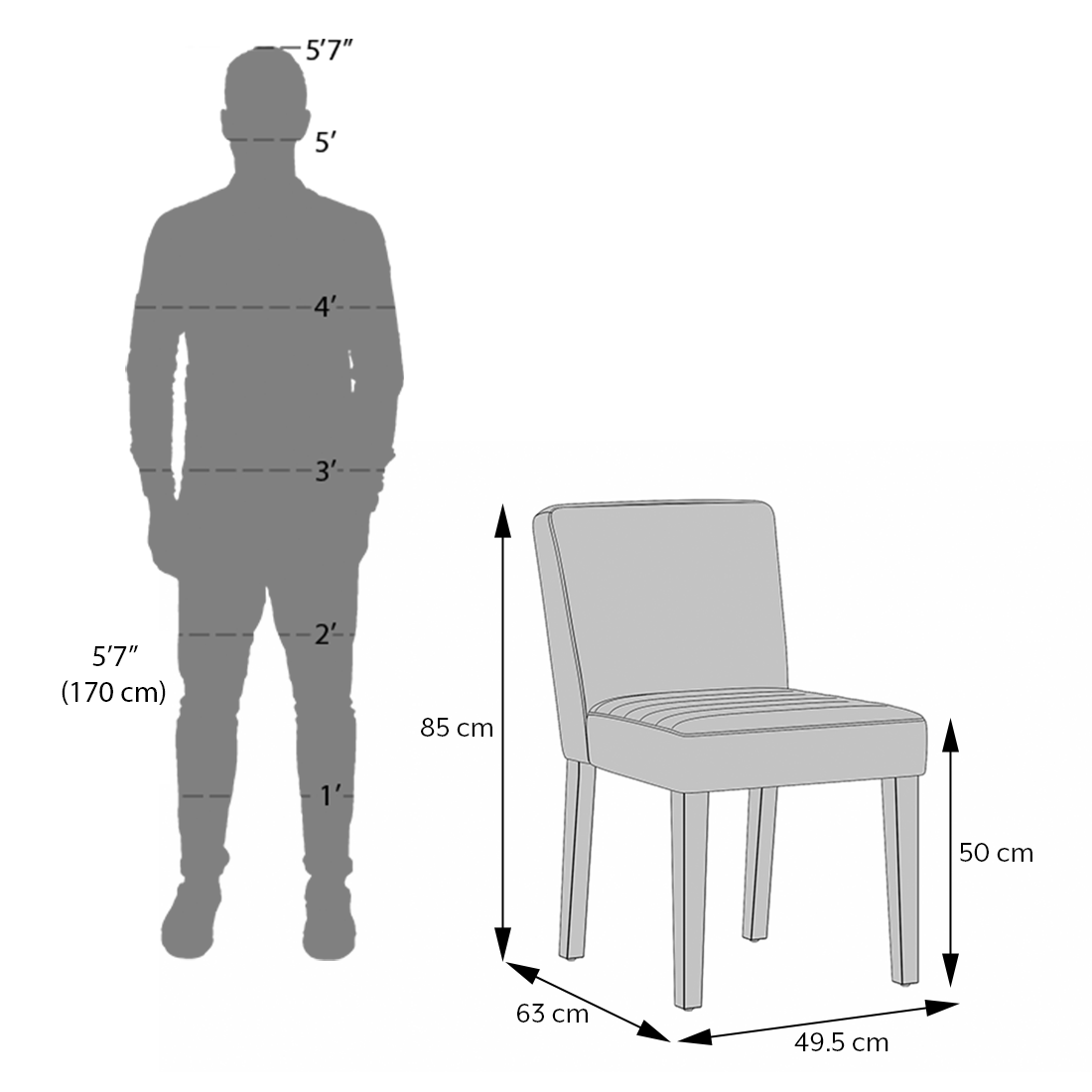 Adria Cuba Cabana Top Dining Table With Set Of 6 Ludo Dining Chairs