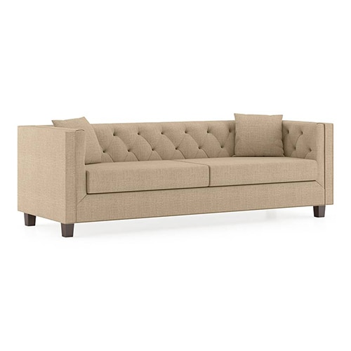 Windsor Sofa Set (Colour : Sandshell Beige , Seater : 3+1+1)