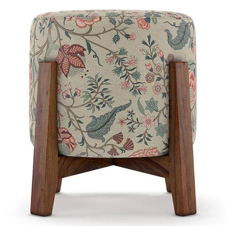 Nicole Stool in Calico Print Colour