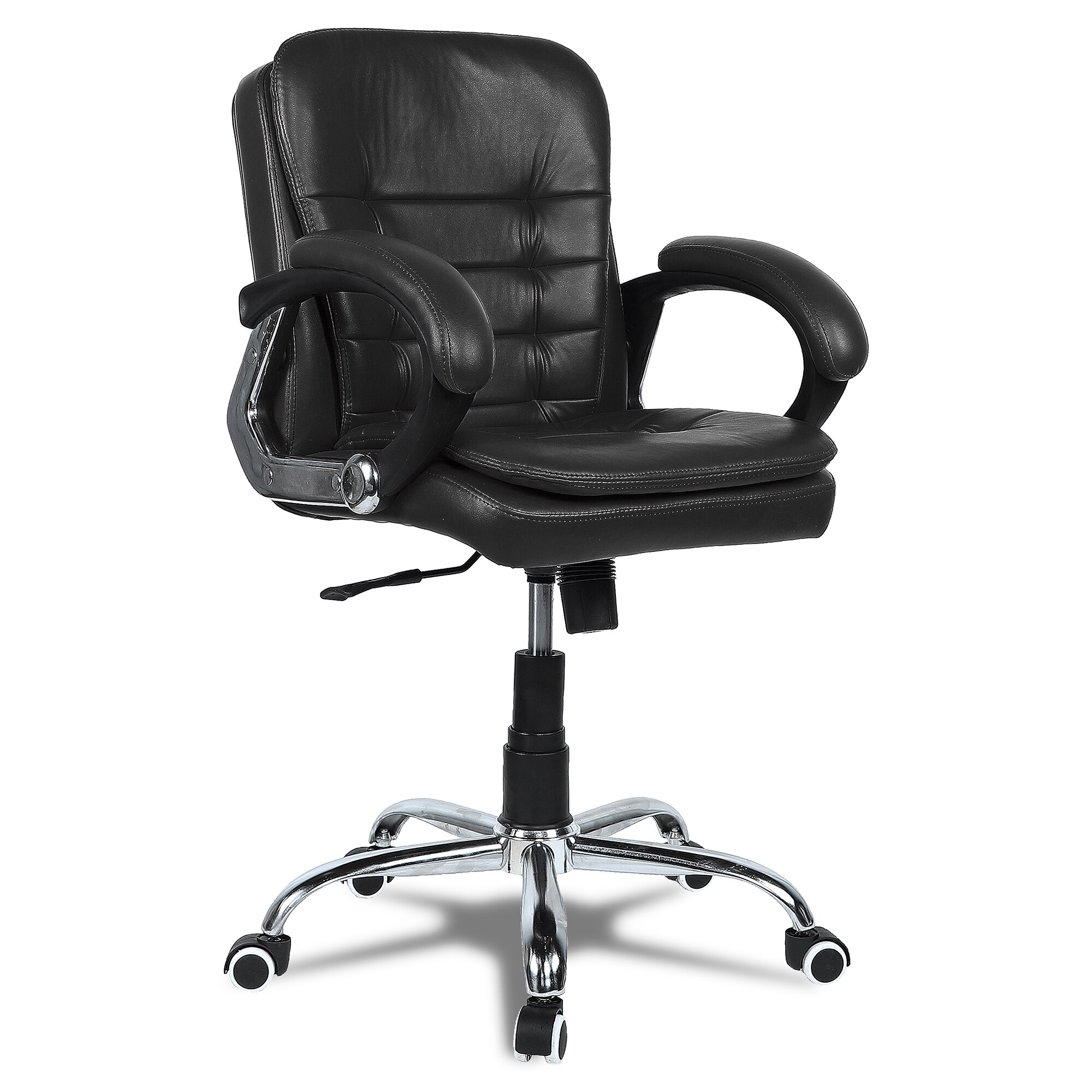 Veaoilaa Mid Back Executive Chair in Black Colour