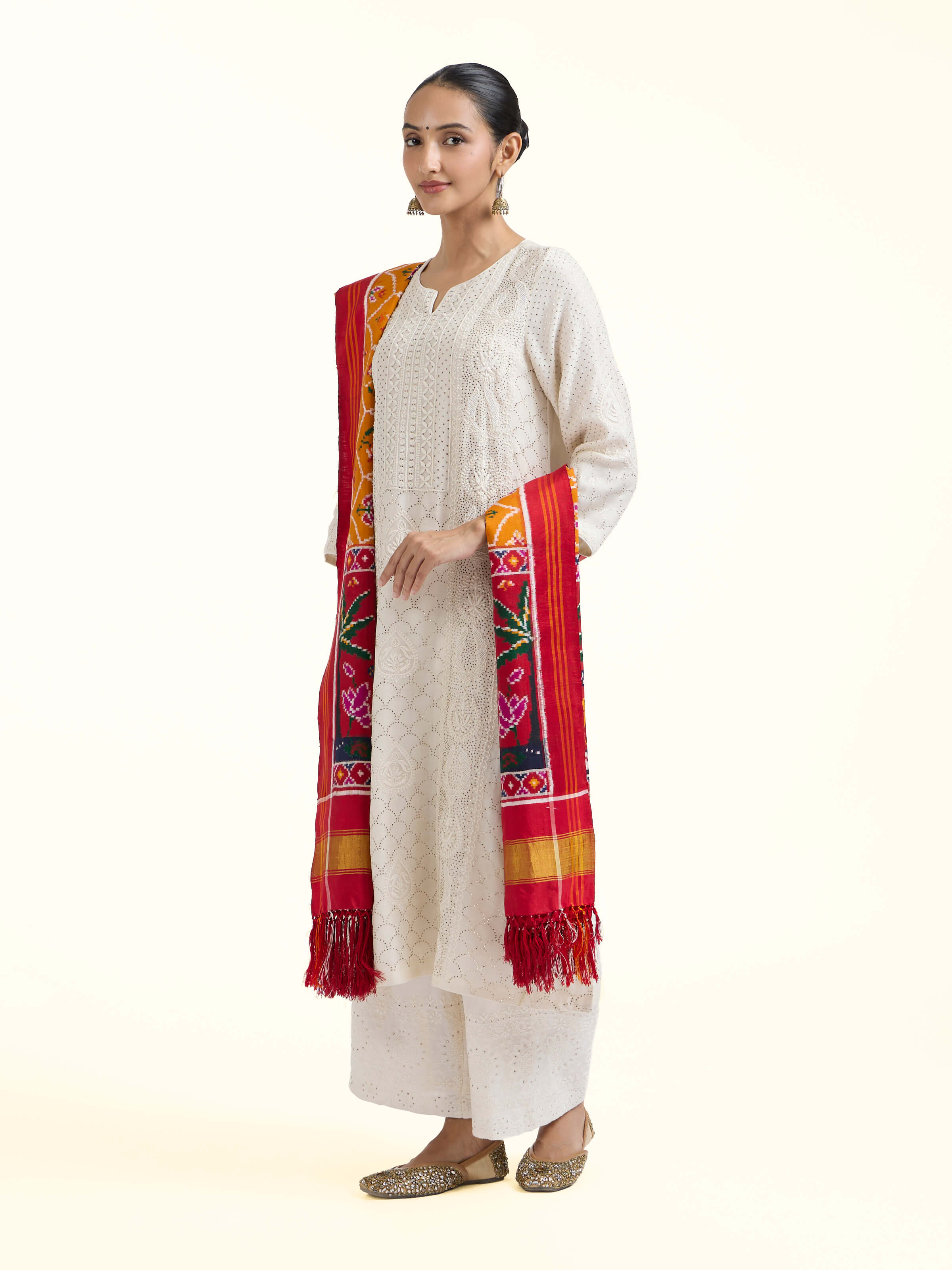 Patan Patola Handloom Silk Dupatta