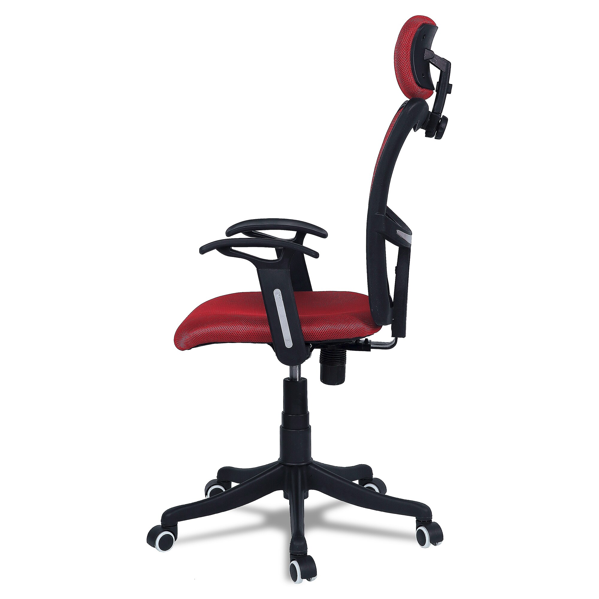 Jeaorda High Back Ergonomic Chair in Red Colour