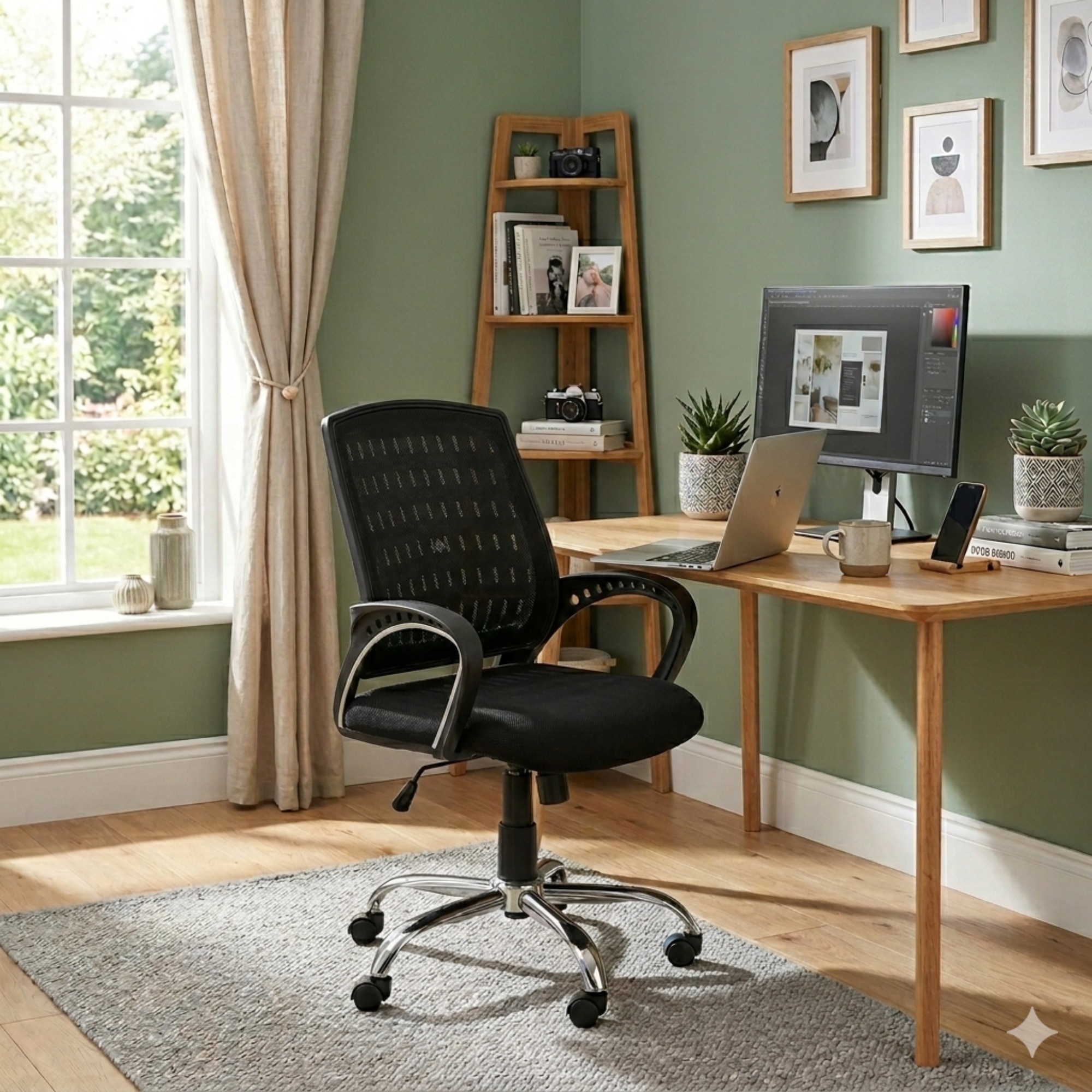Adiko Stylish Mesh Back Chair - Adiko Systems