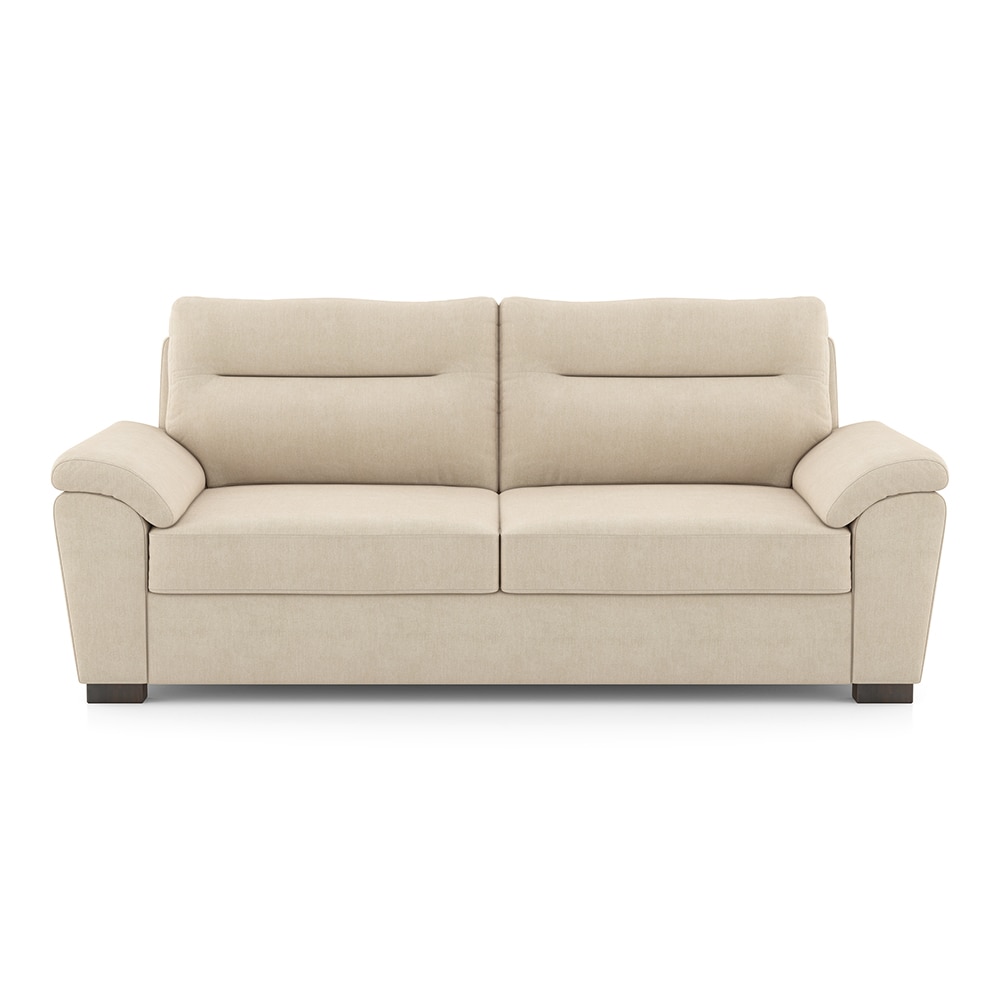 Adelaide Premium 3 Seater Fabric Sofa in Birch Beige Colour