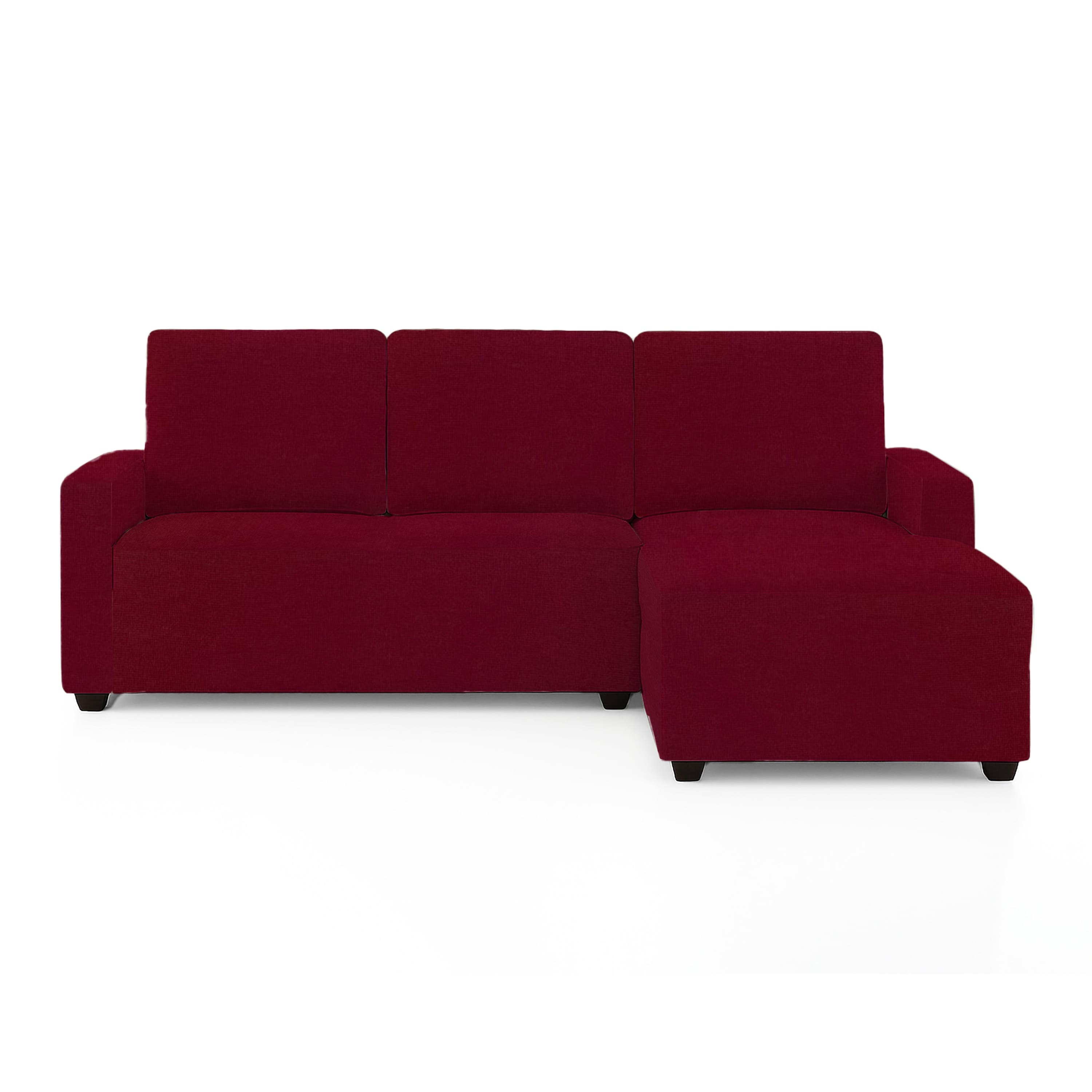 Right Aligned 2 Seater Right Aligned Chaise Magenta Sofa Cover