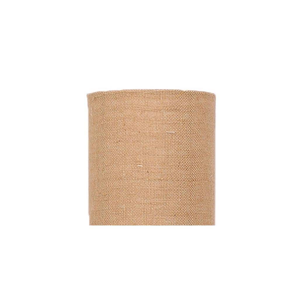 Cerys Beige Cotton Shade Floor Lamp