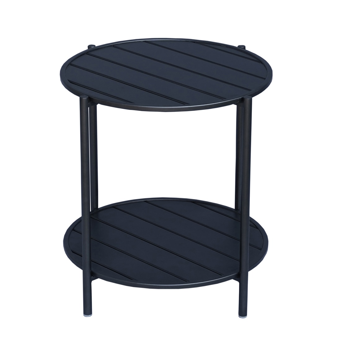 Sigma Wishbone Table Set with 1 Table and 2 Chairs Gun Metal In Grey