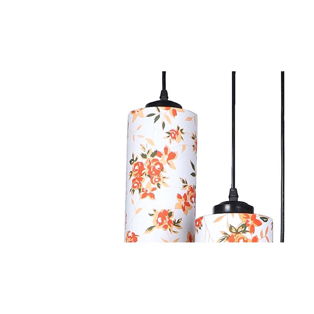 Kashton Multicolour Fabric Cluster Hanging Light